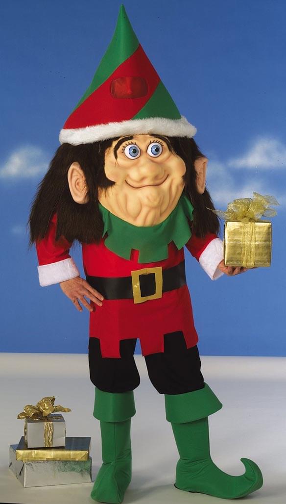 Santa's Elf Parade Pleaser Adult Costume One Size