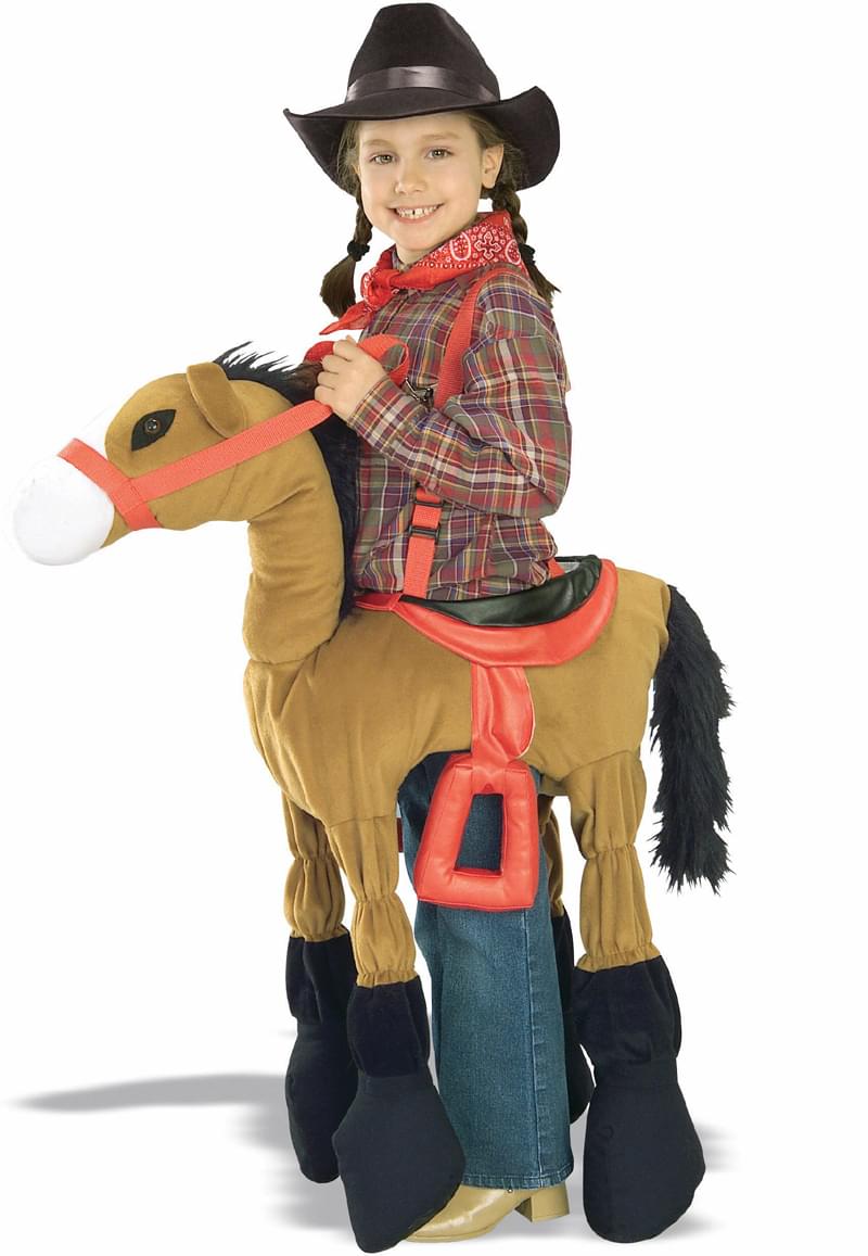 Ride A Pony Brown Horse Costume Child