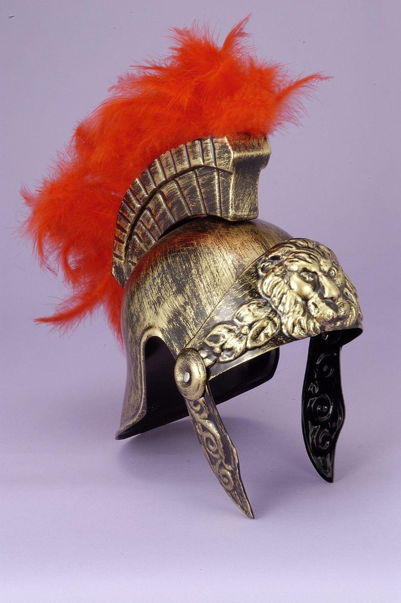 Deluxe Roman Gold Adult Costume Helmet