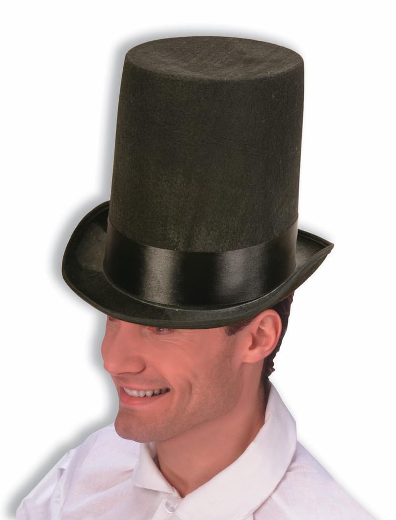 Patriotic President Abraham Lincoln Stove Pipe Adult Costume Hat