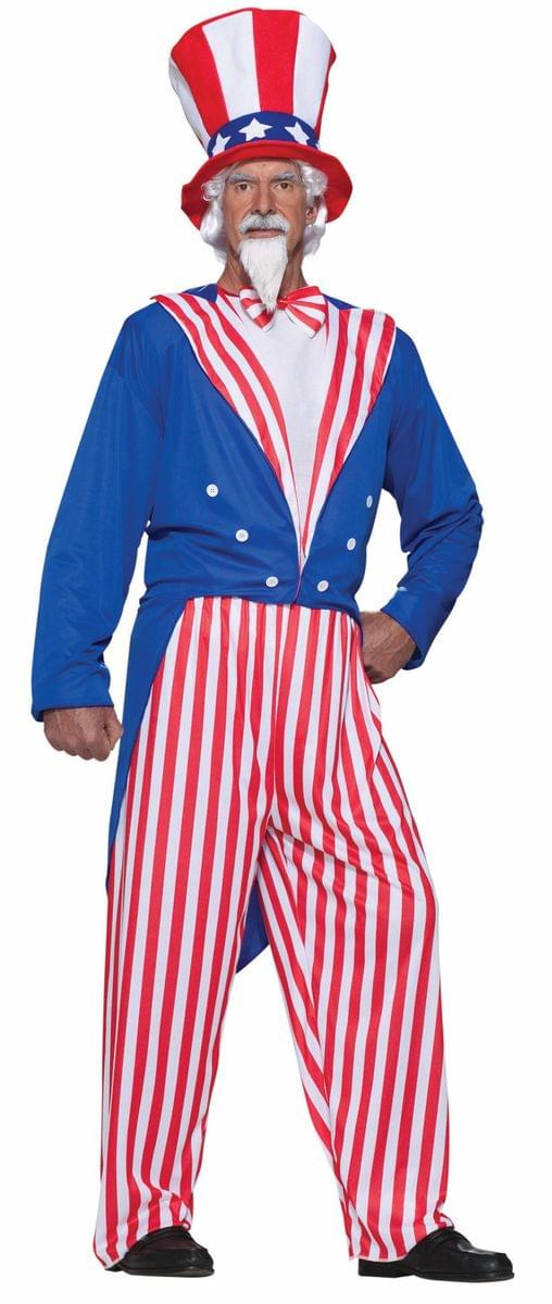 Uncle Sam Americana Costume Adult Plus