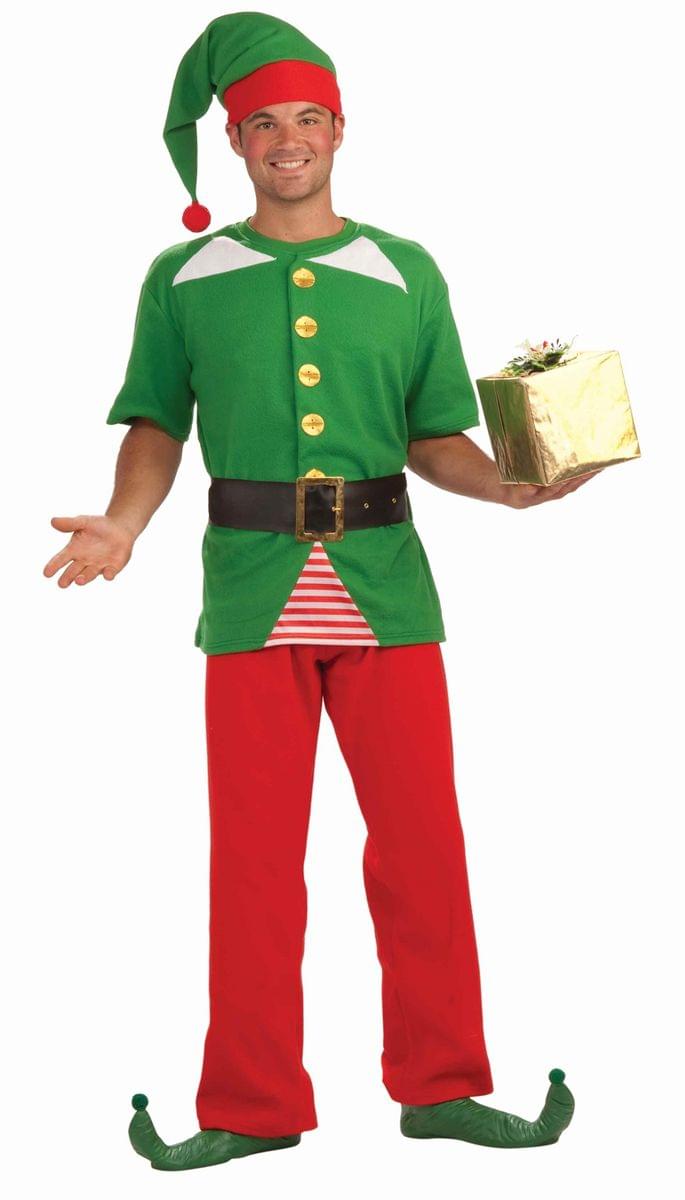 Jolly Christmas Elf Costume Adult