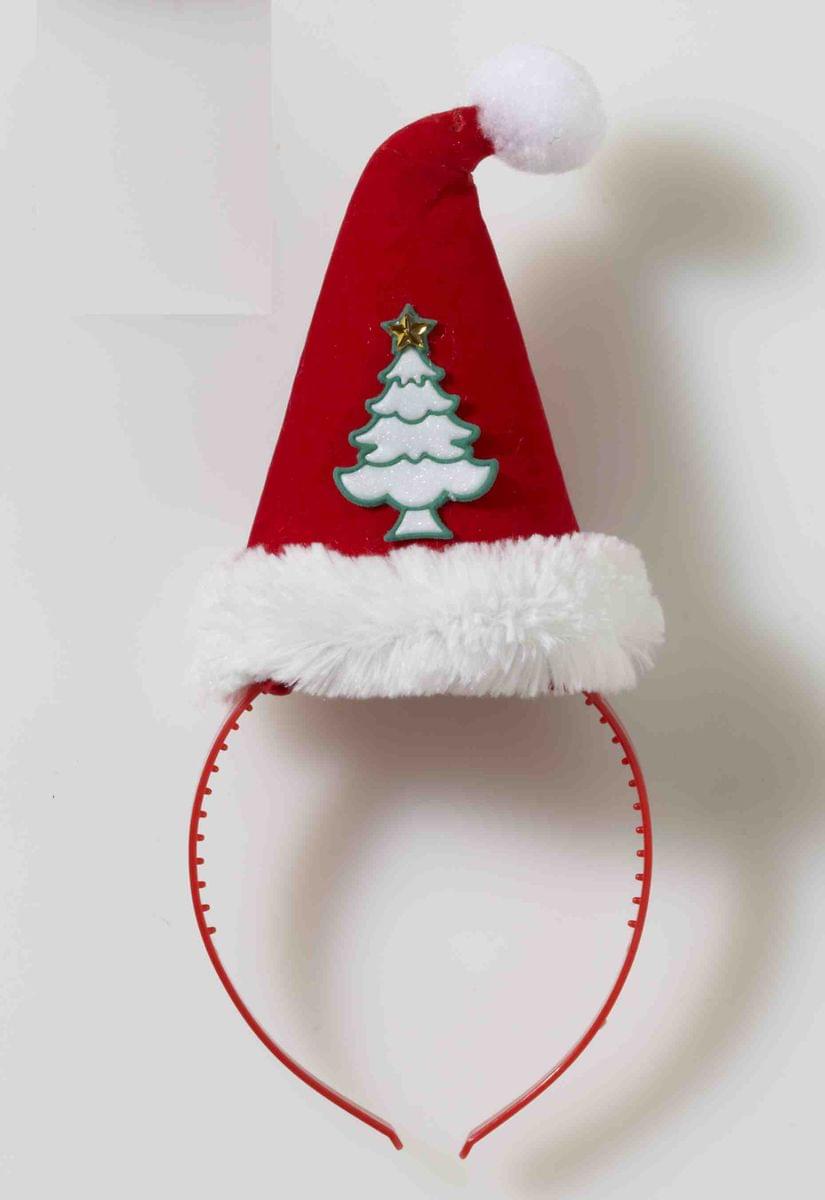 Christmas Tree Santa Hat Costume Headband