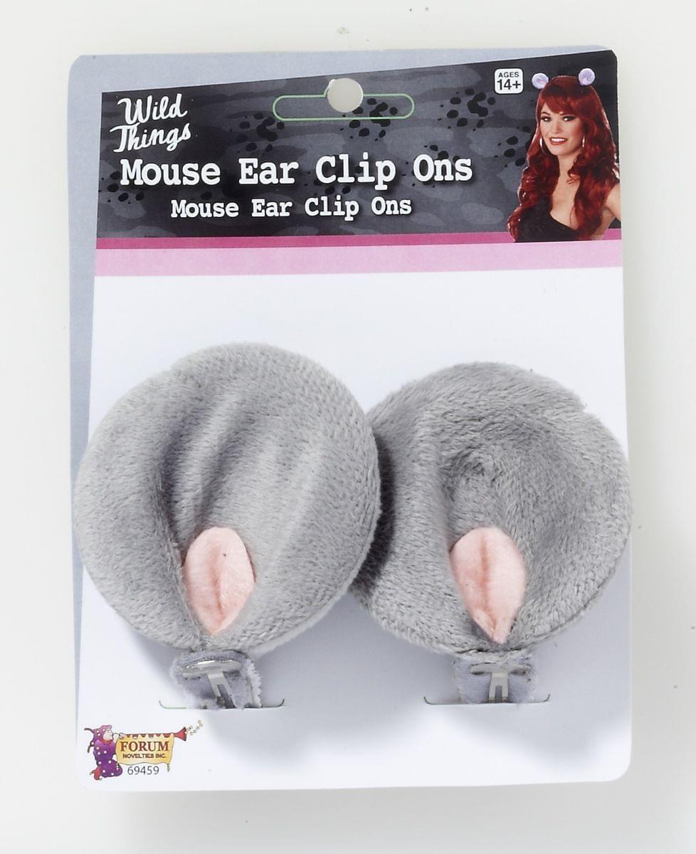 Animal Ears Costume Hair Clips: Mouse