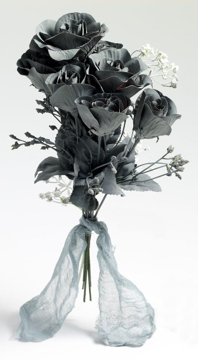 Black Rose Bridal Boo-quet Costume Accessory