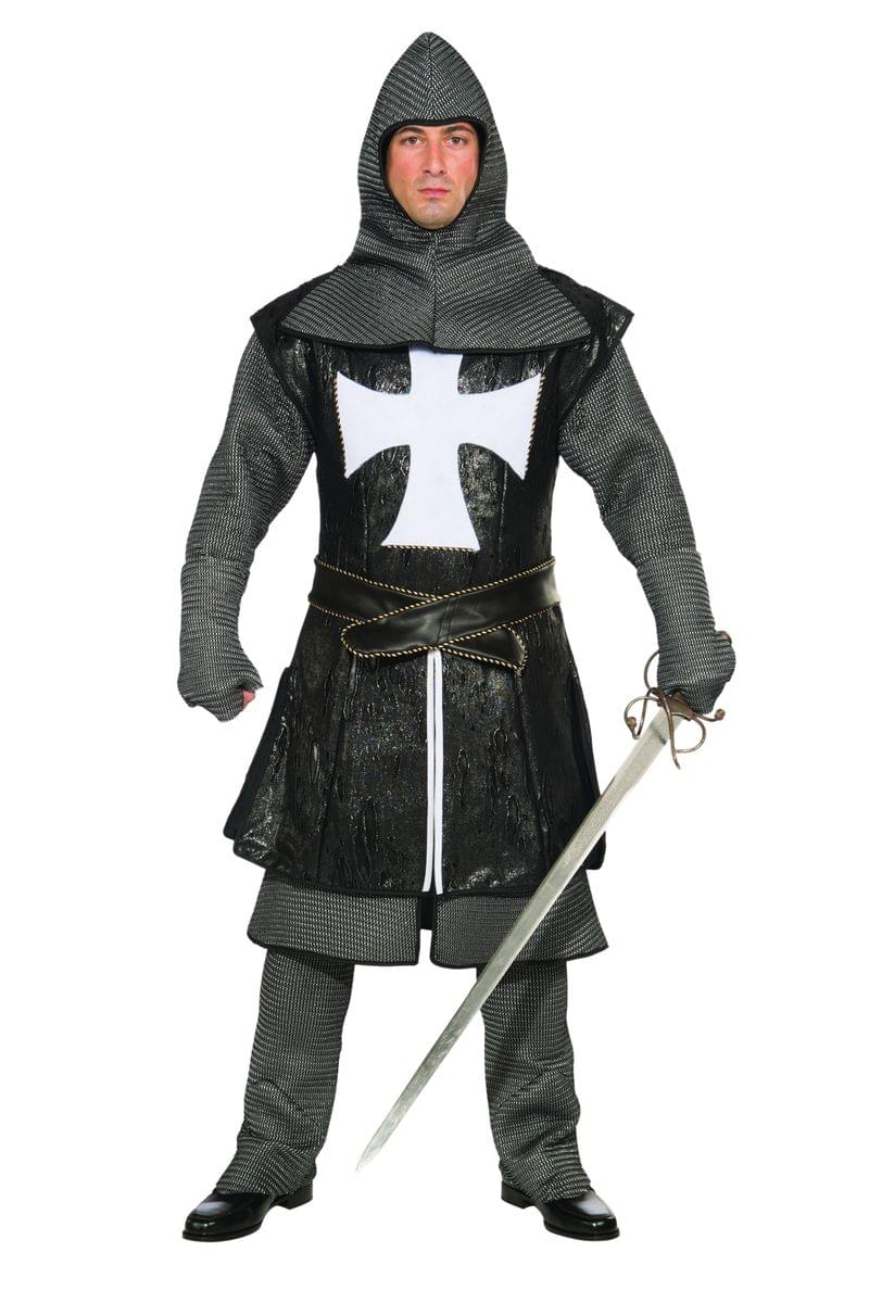 Medieval Black Knight Costume Adult