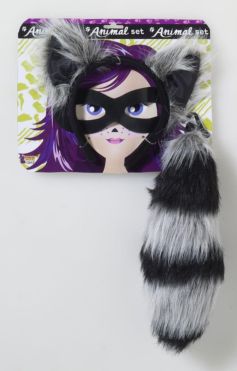 Raccoon Headband Costume Accessory Set