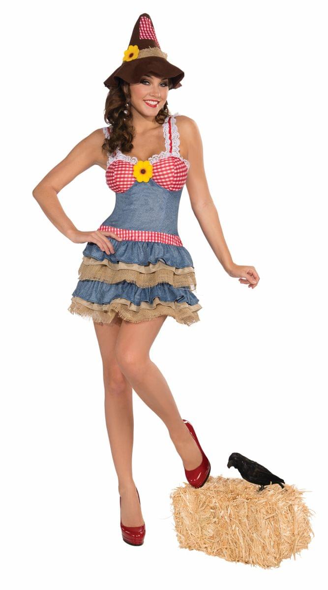 Sexy Scarecrow Costume Dress Adult