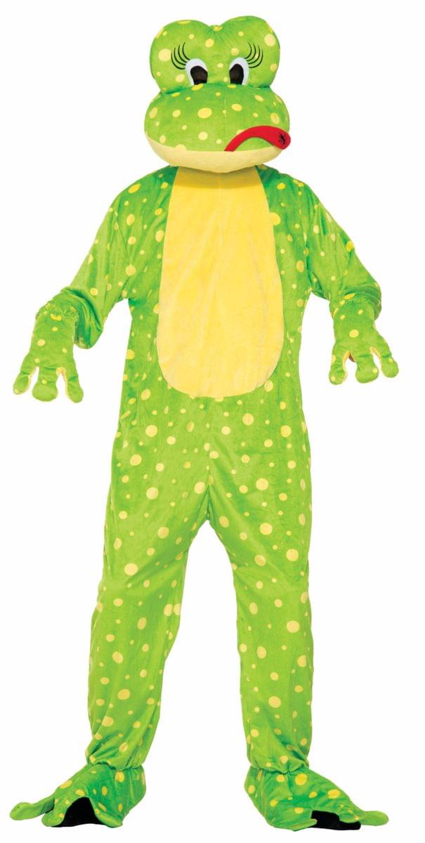 Mascot Freddy The Frog Adult Costume One Size Fits Most