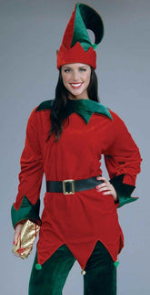 Santa's Helper Christmas Elf Costume Adult