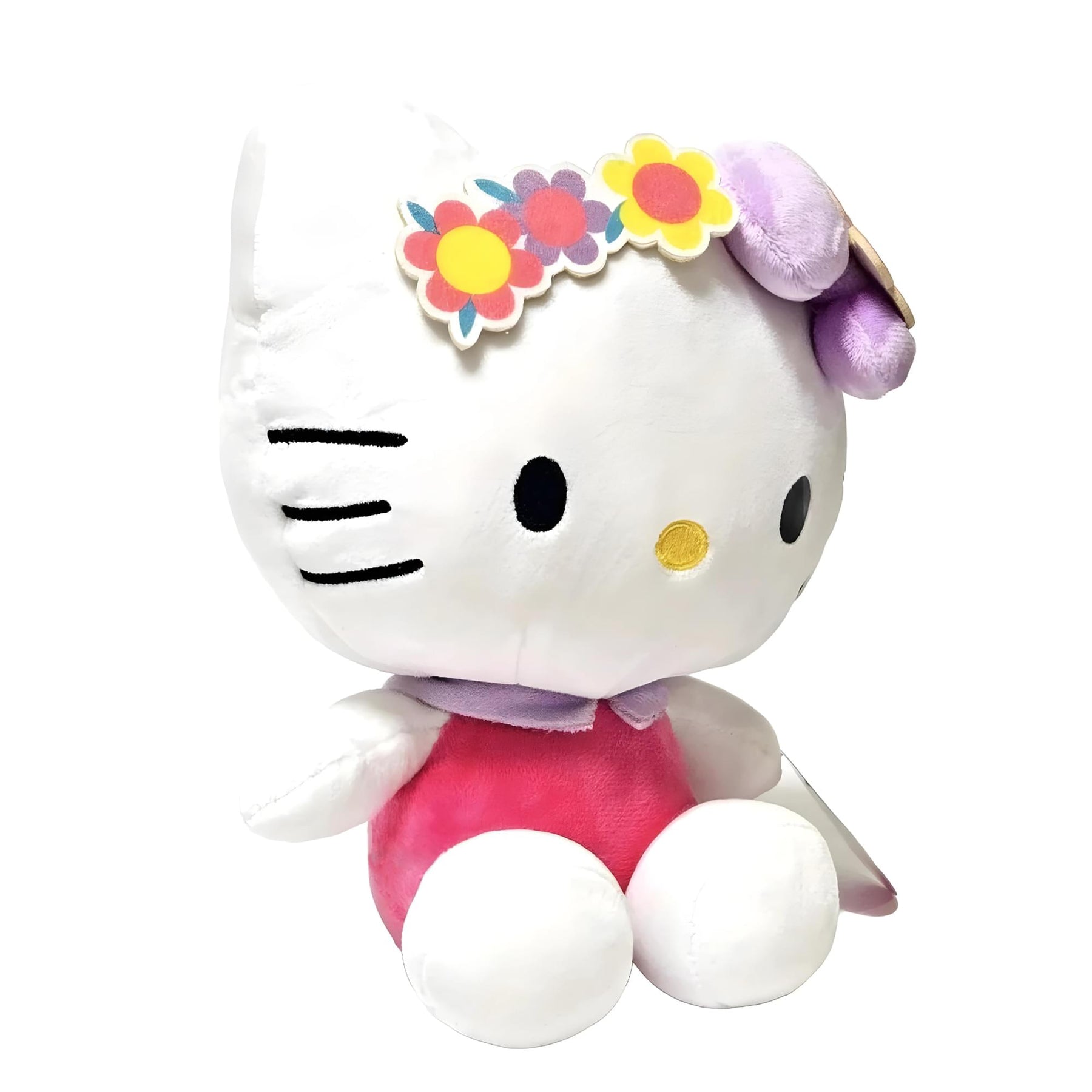 Sanrio Hello Kitty With Flower Headband 8.5 Inch Plush