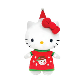 Sanrio Hello Kitty Snowman Outfit 10 Inch Plush