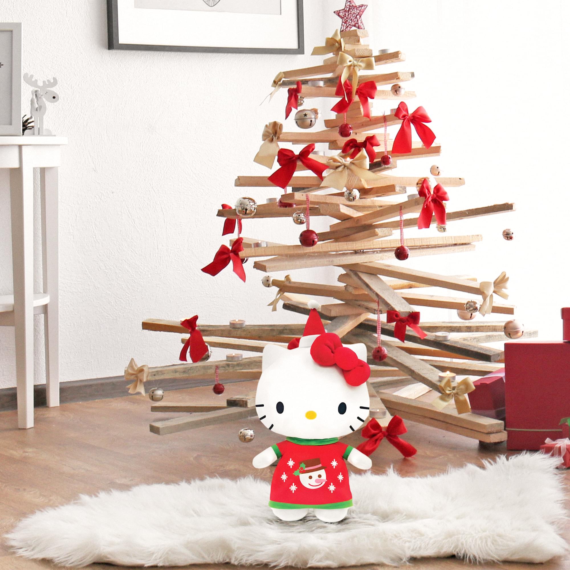 Sanrio Hello Kitty Snowman Outfit 10 Inch Plush