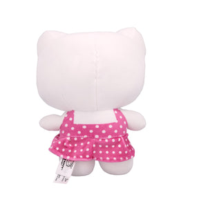Sanrio 10 Inch Plush | Pink Polka Dot Dress Hello Kitty