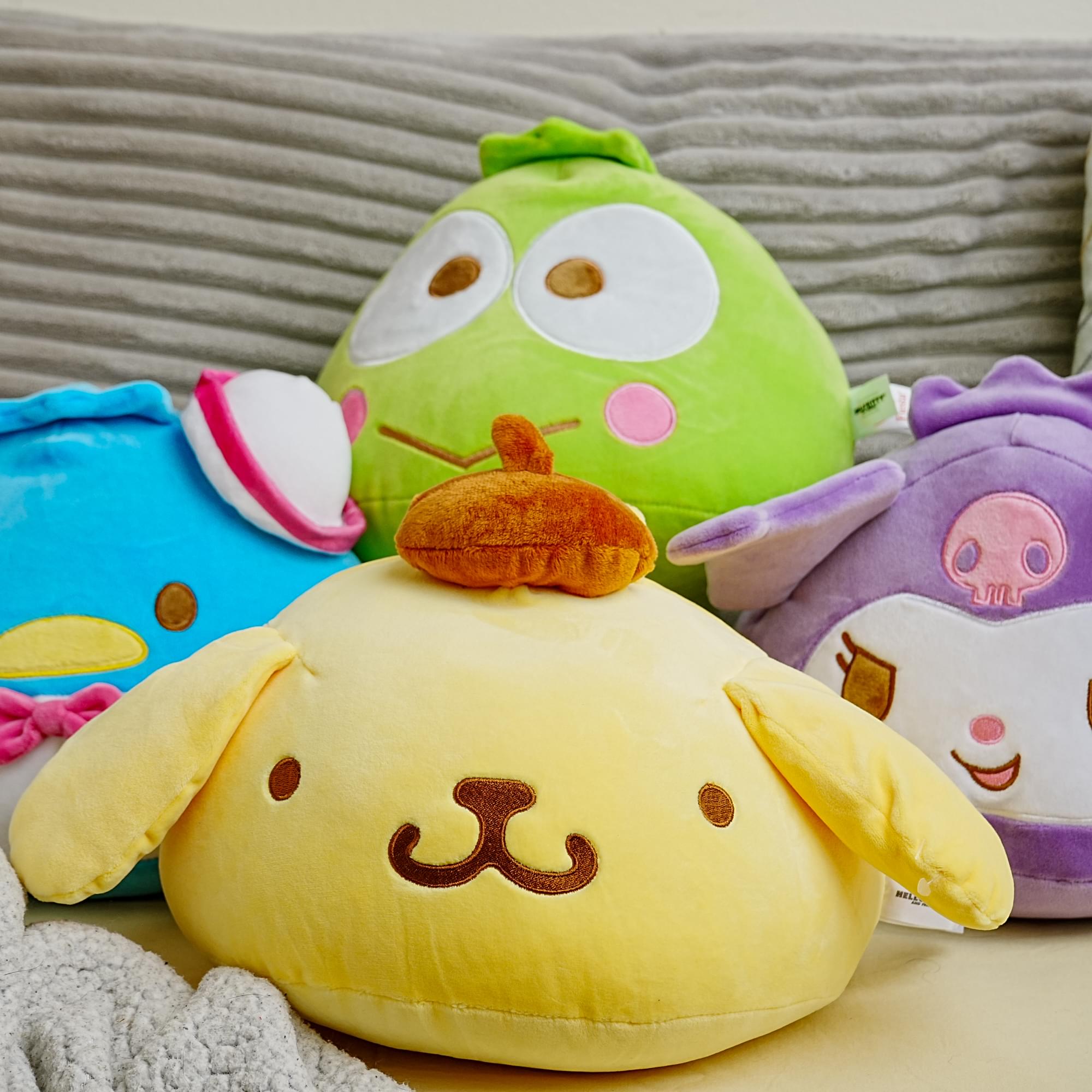 Sanrio Hello Kitty and Friends 10 Inch Dumpling Plush | Pompom Purin