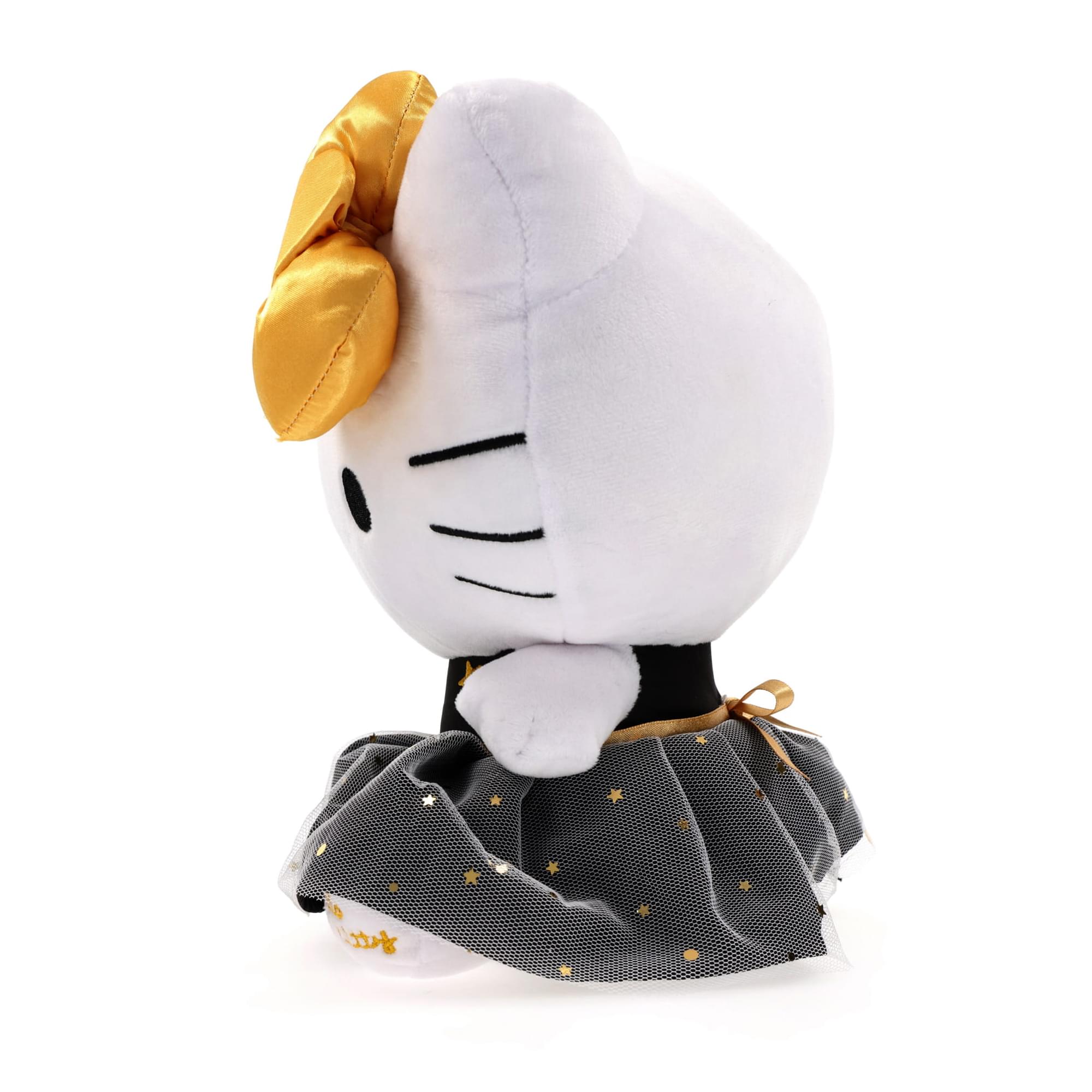 Hello Kitty Black and Gold Dress 9.5 Inch Plush Doll