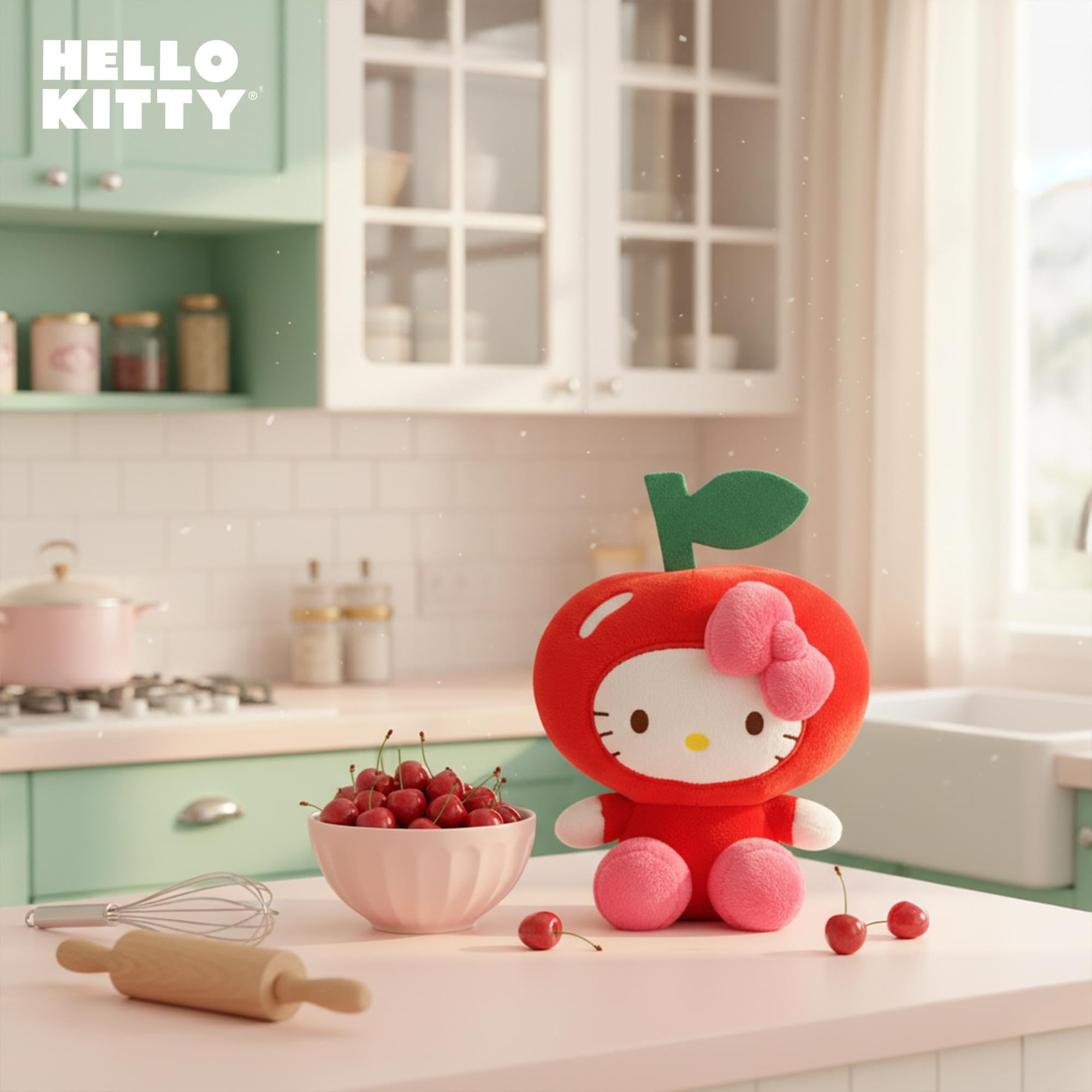 Sanrio Hello Kitty Fruit Costume 6 Inch Plush | Cherry