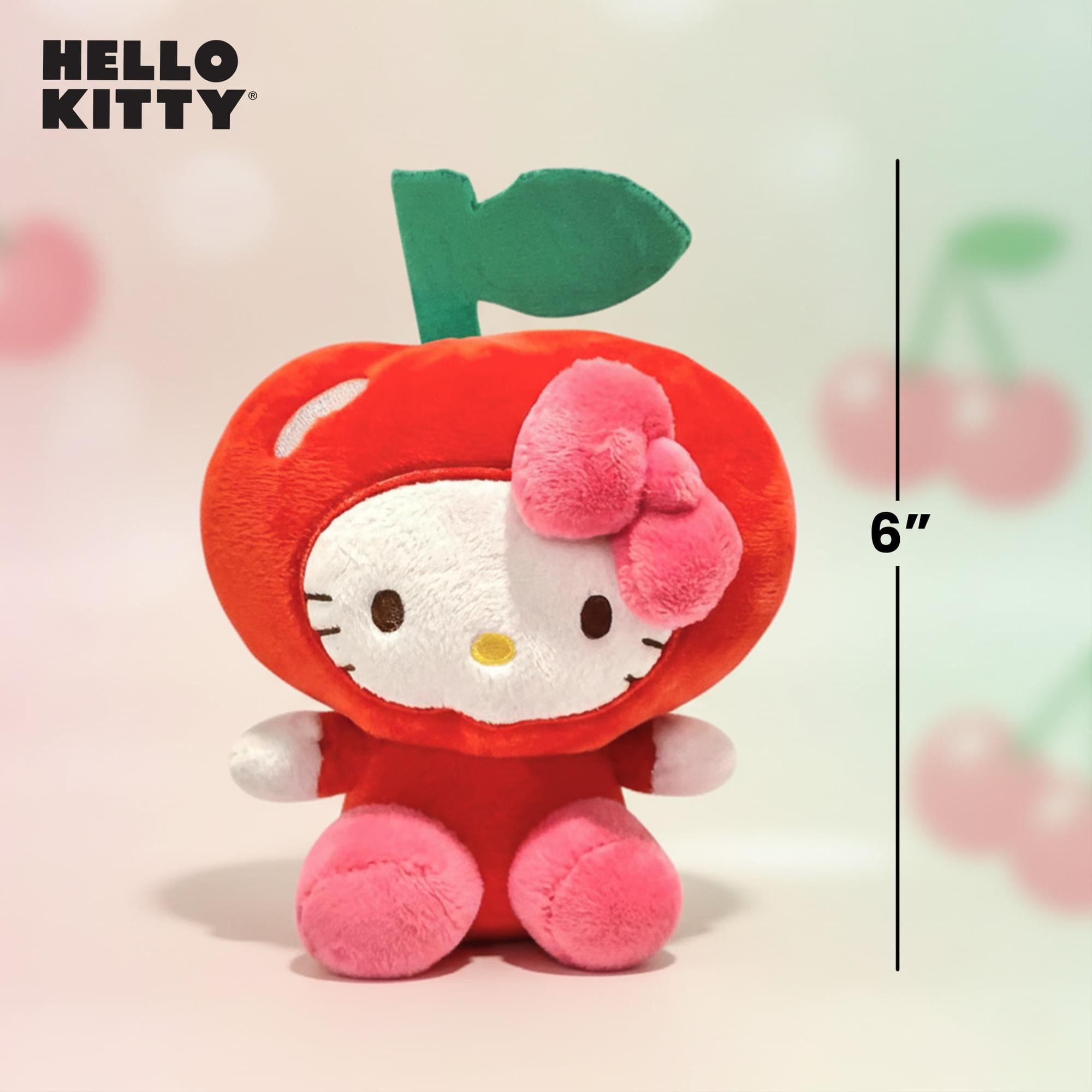 Sanrio Hello Kitty Fruit Costume 6 Inch Plush | Cherry