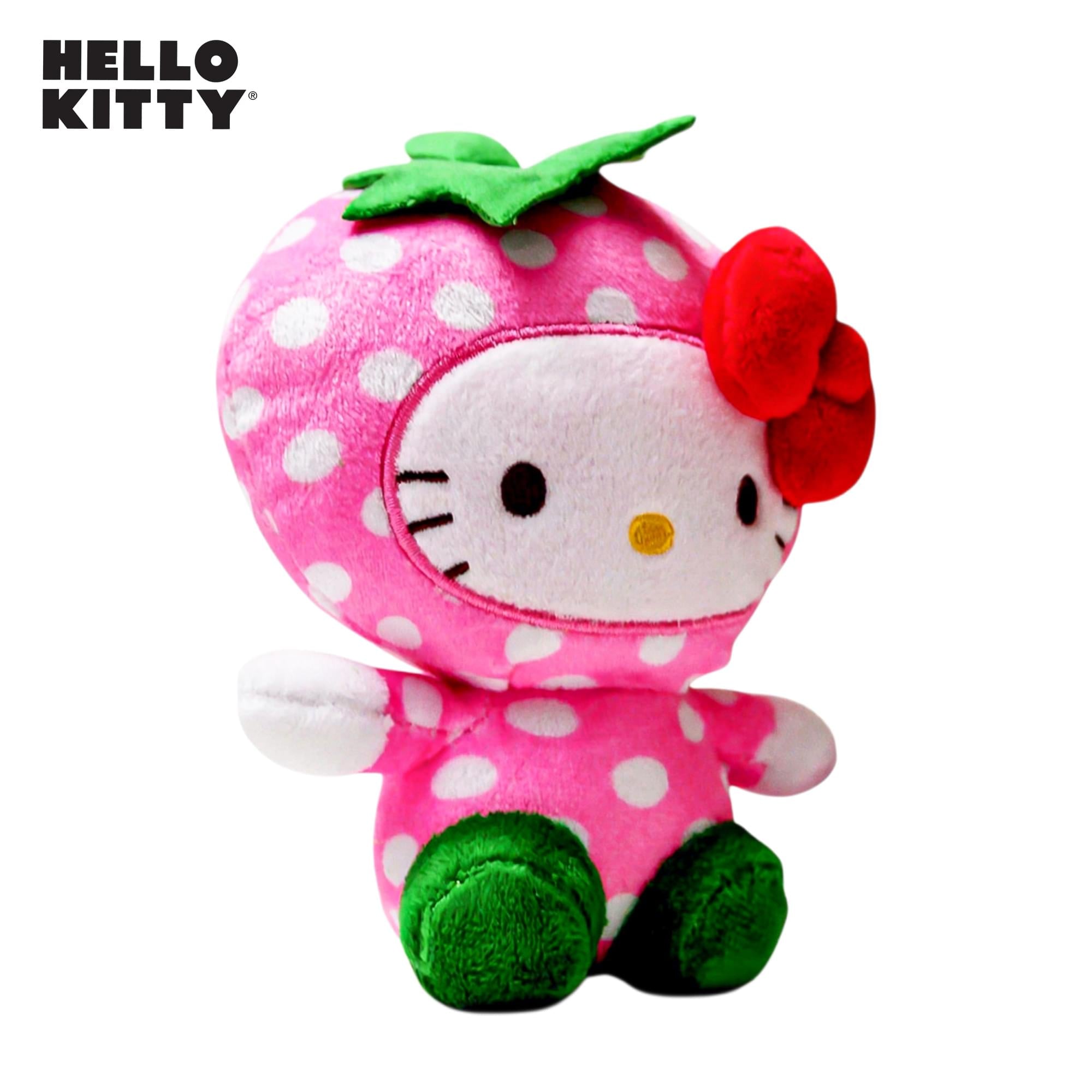 Sanrio Hello Kitty Fruit Costume 6 Inch Plush | Strawberry