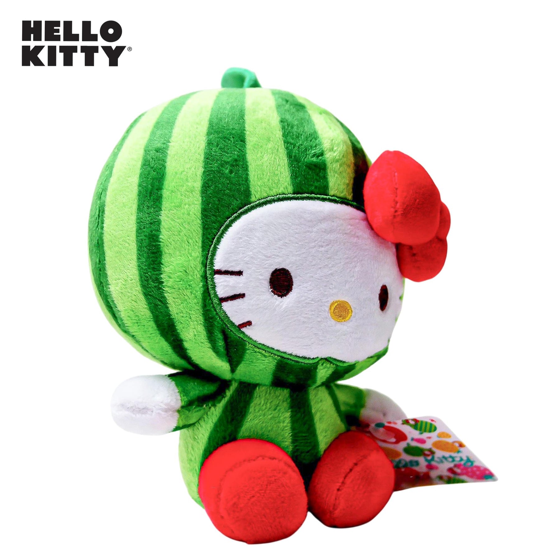 Sanrio Hello Kitty Fruit Costume 6 Inch Plush | Watermelon