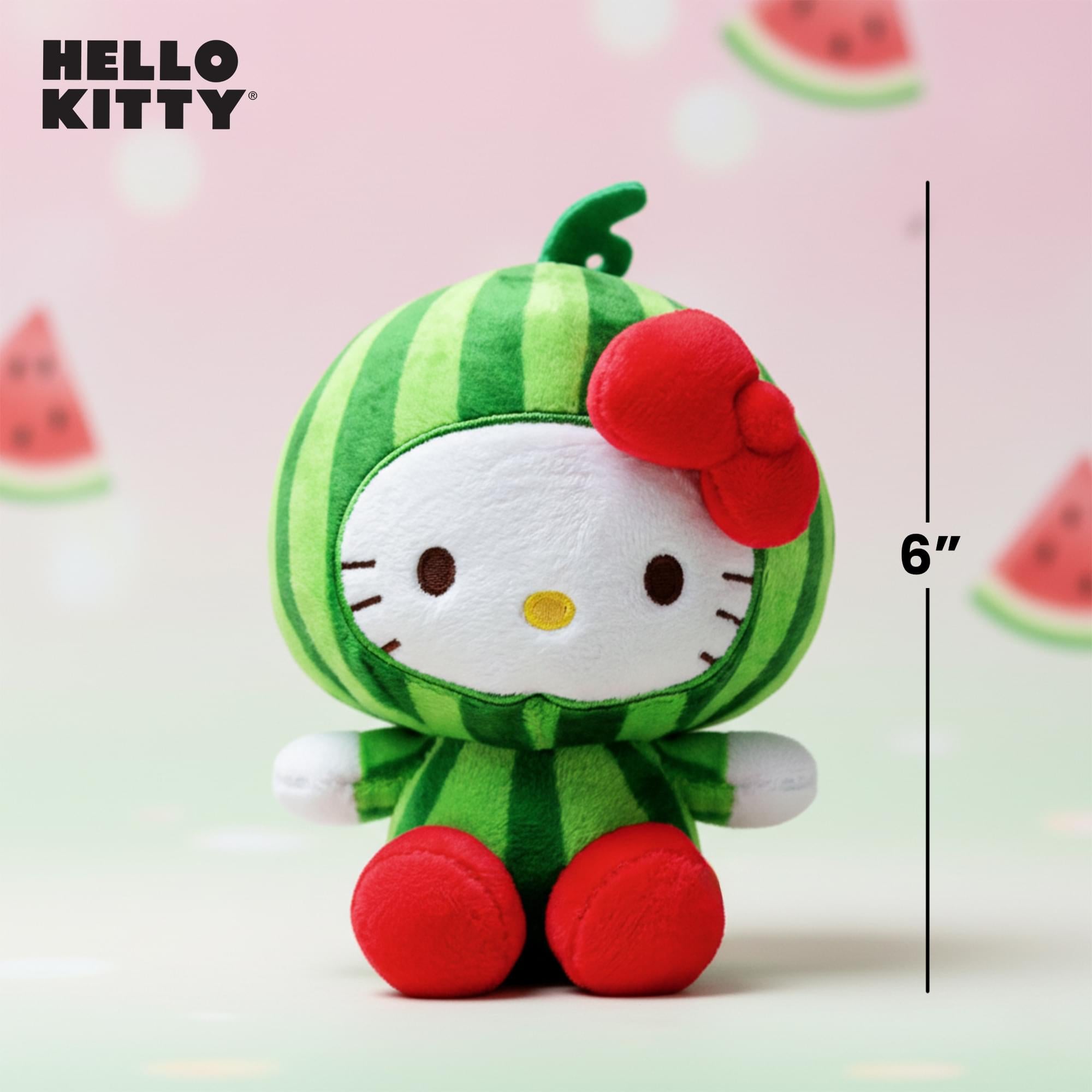 Sanrio Hello Kitty Fruit Costume 6 Inch Plush | Watermelon