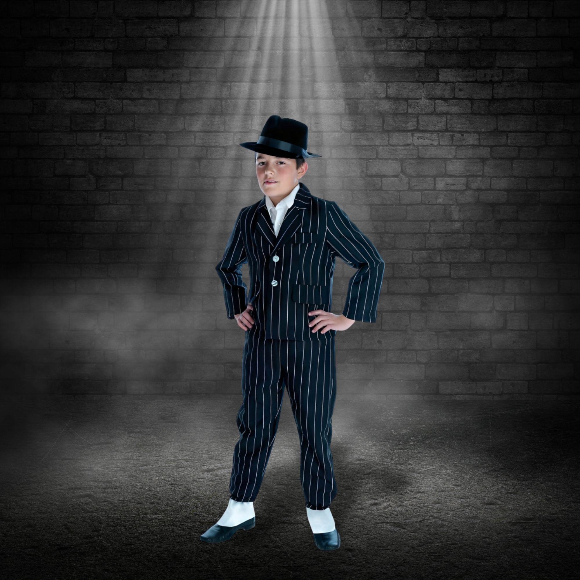 Little Gangster Child Costume