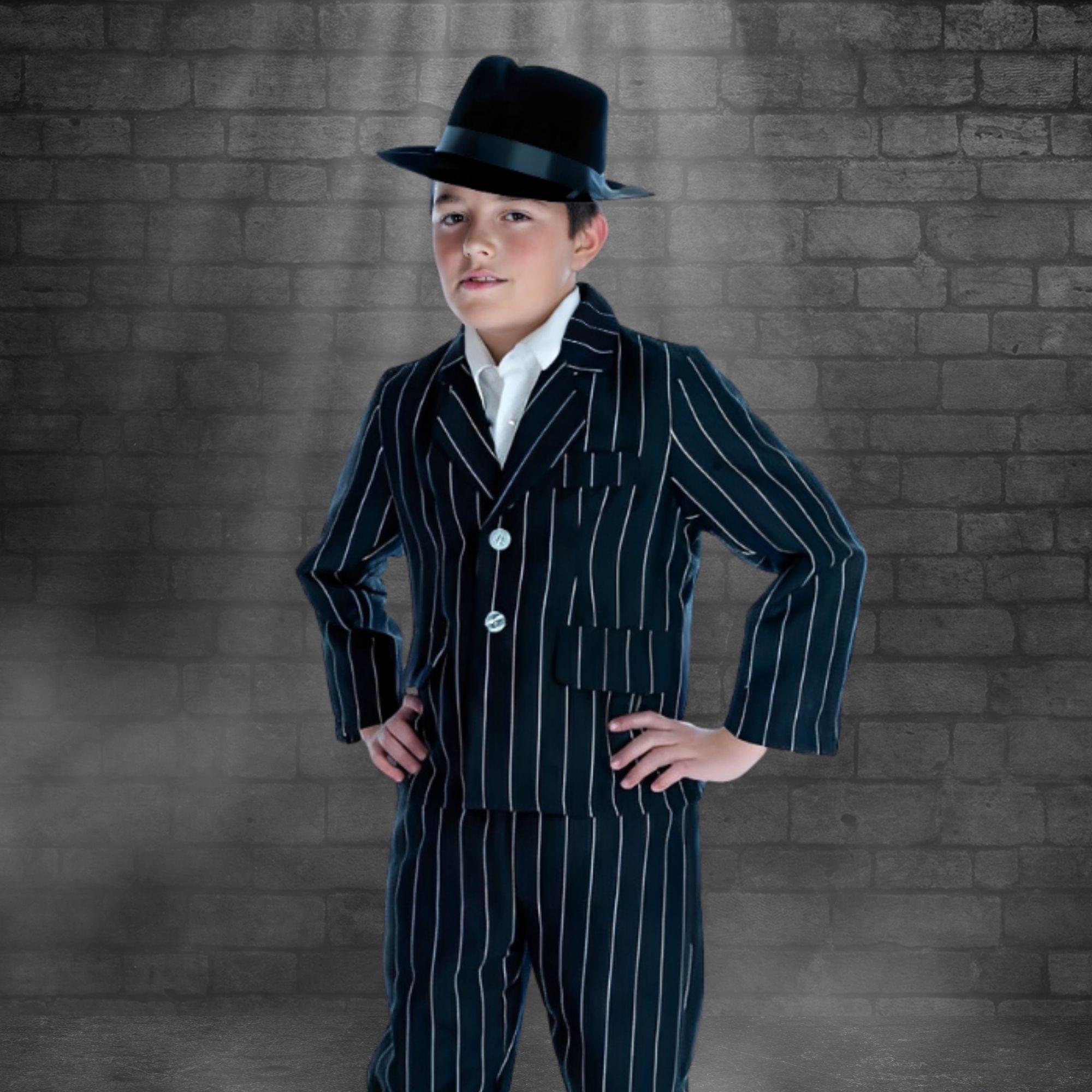 Little Gangster Child Costume