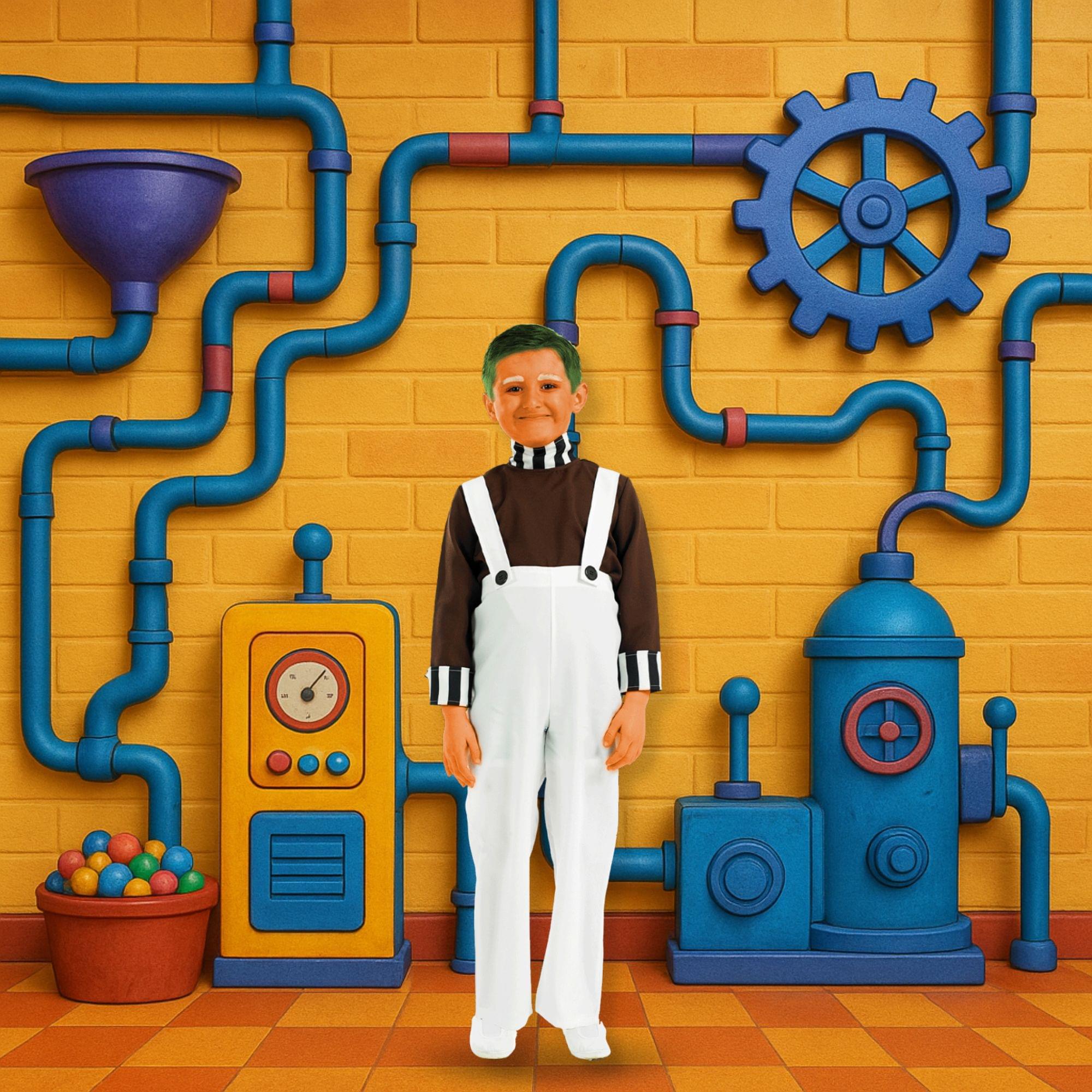 Factory Worker Child Costume