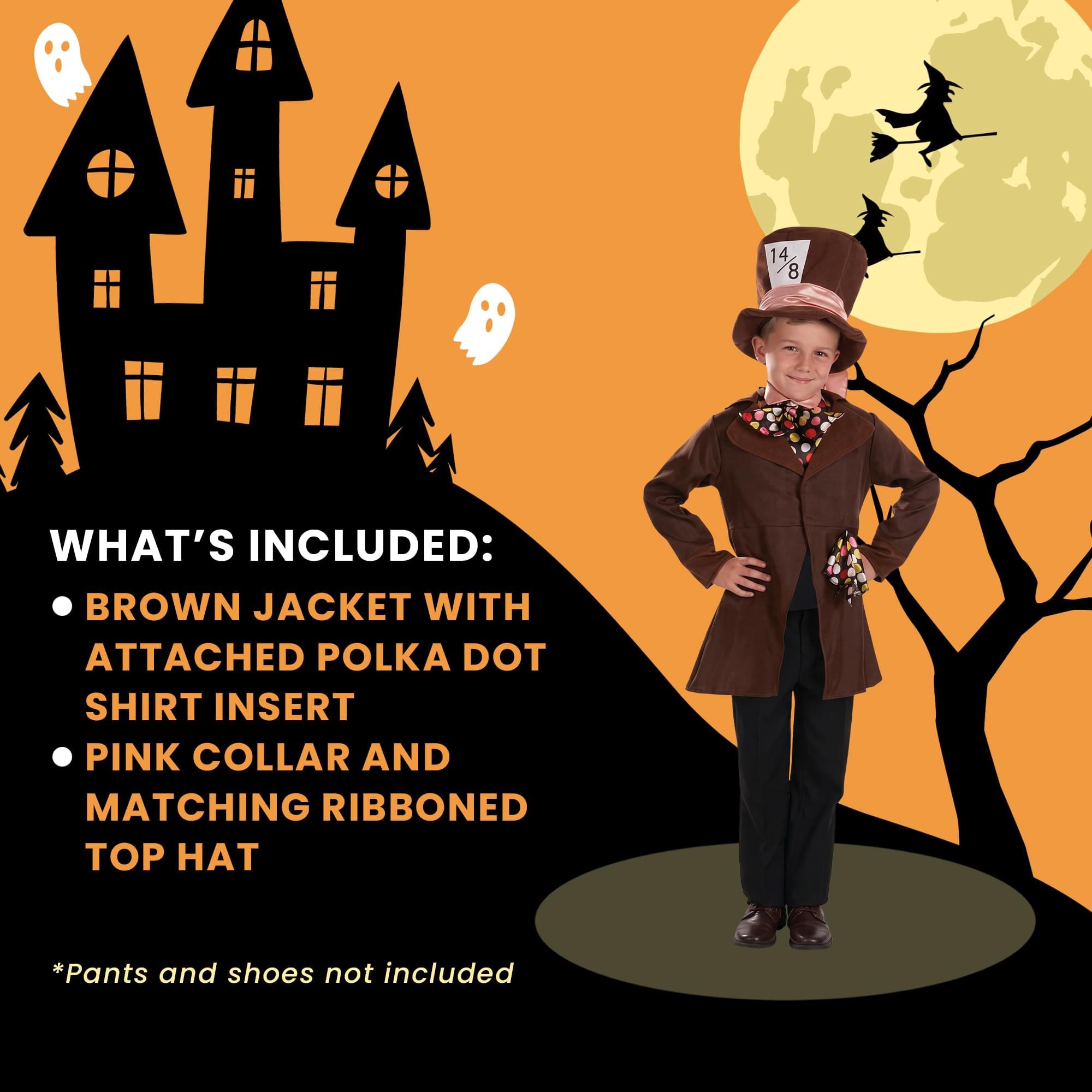 Little Hatter Child Costume