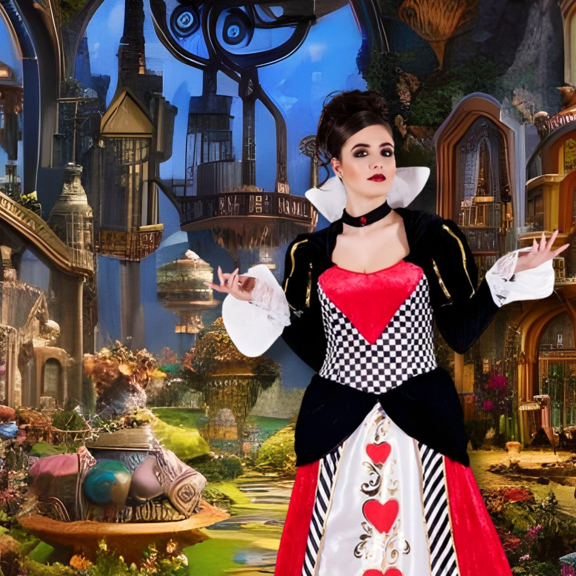 Queen of Hearts Long Dress