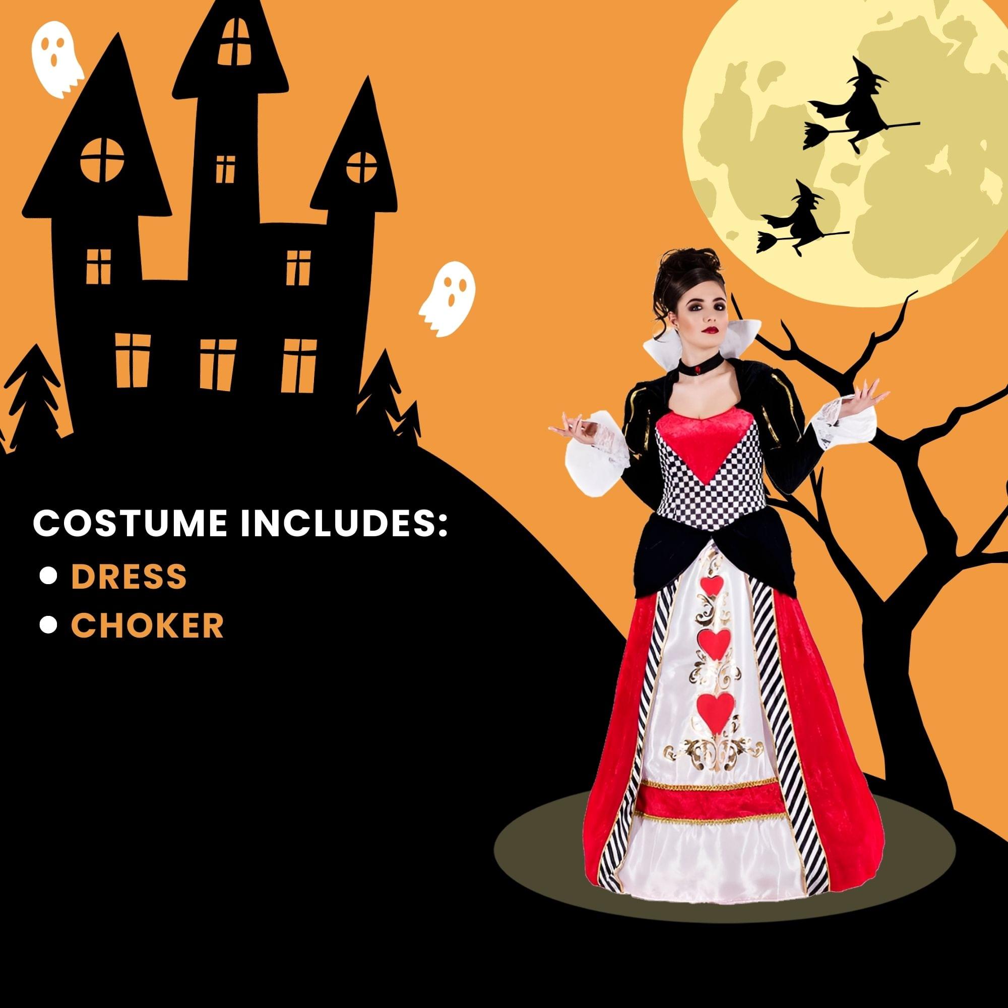 Queen of Hearts Long Dress