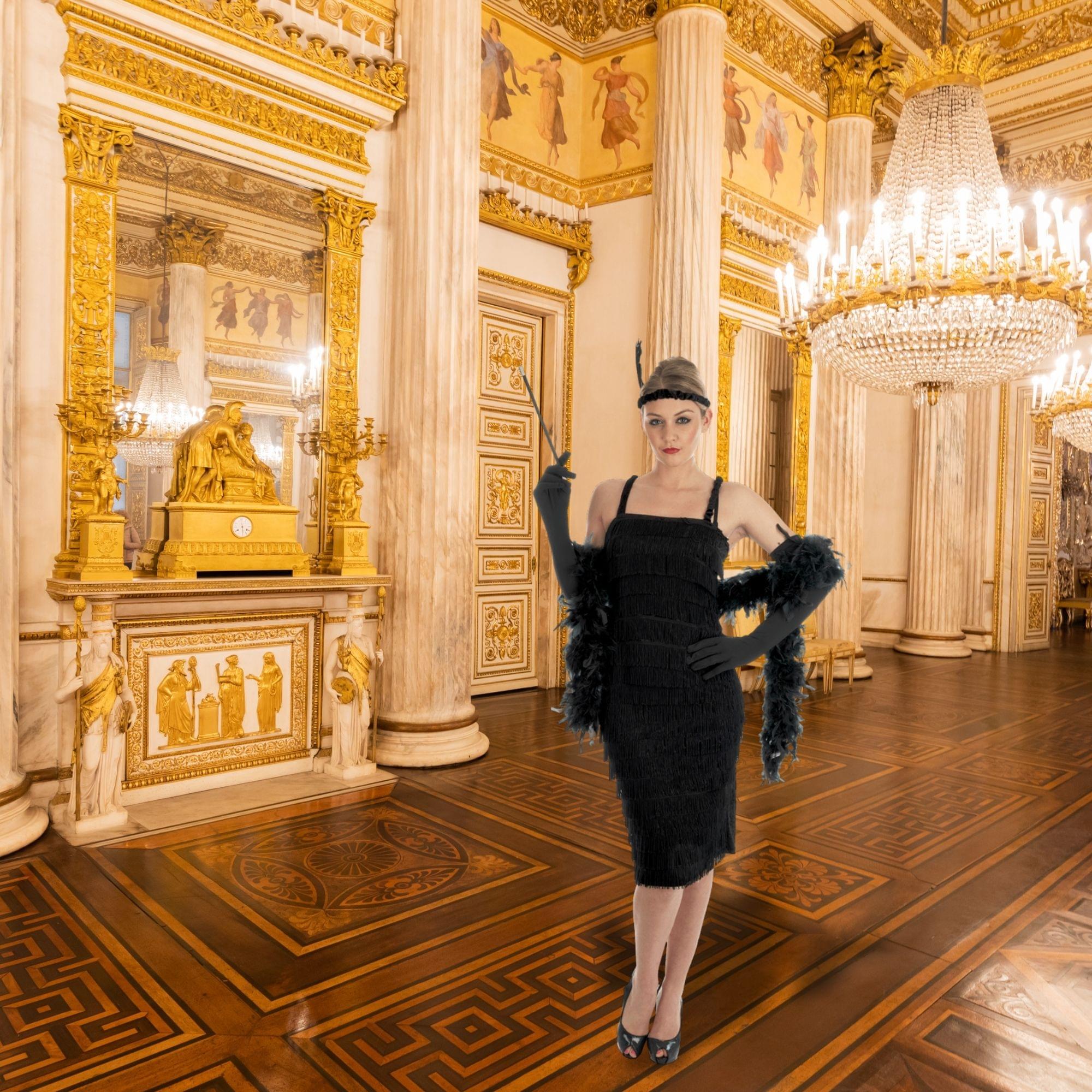 Roaring 20s Girl Black