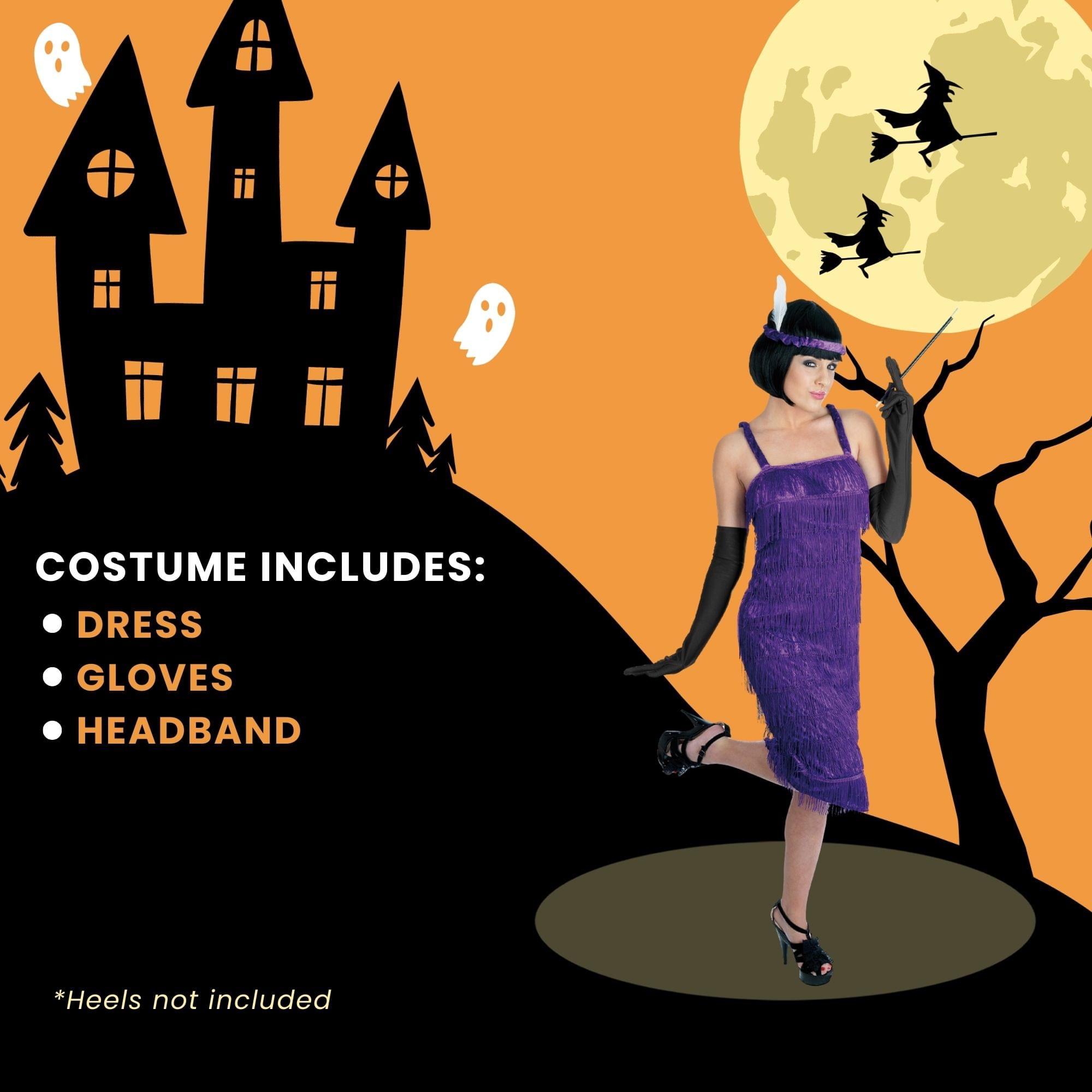 Roaring 20s Girl Purple