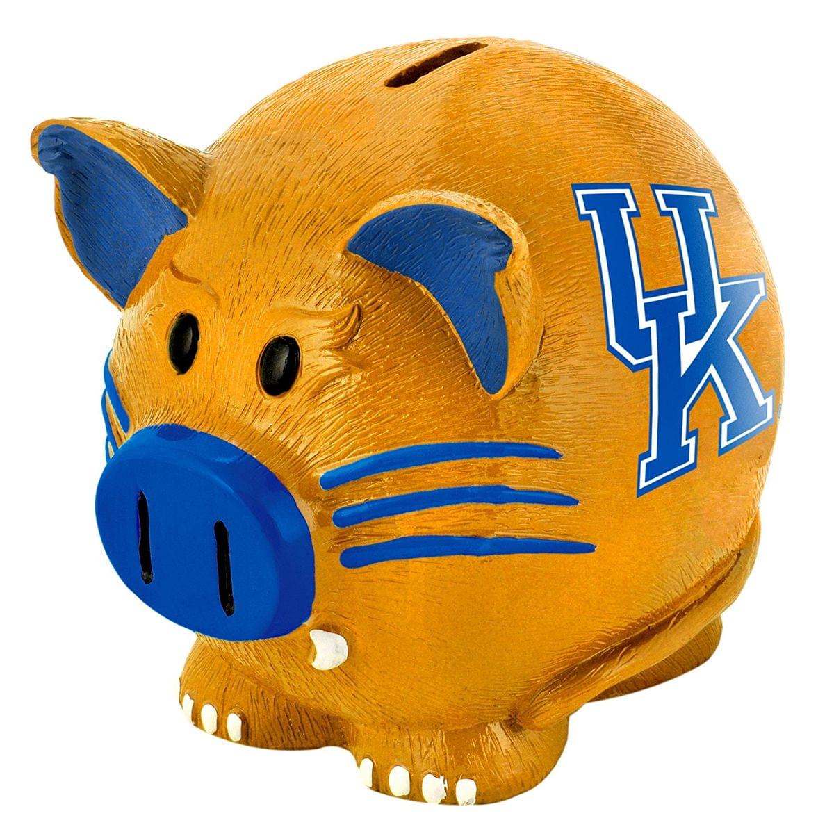 Kentucky Wildcats NCAA 8" Resin Piggy Bank