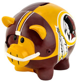 Washington Redskins NFL 8" Resin Piggy Bank