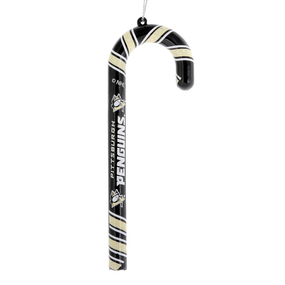 Pittsburgh Penguins Candy Cane Ornament Set