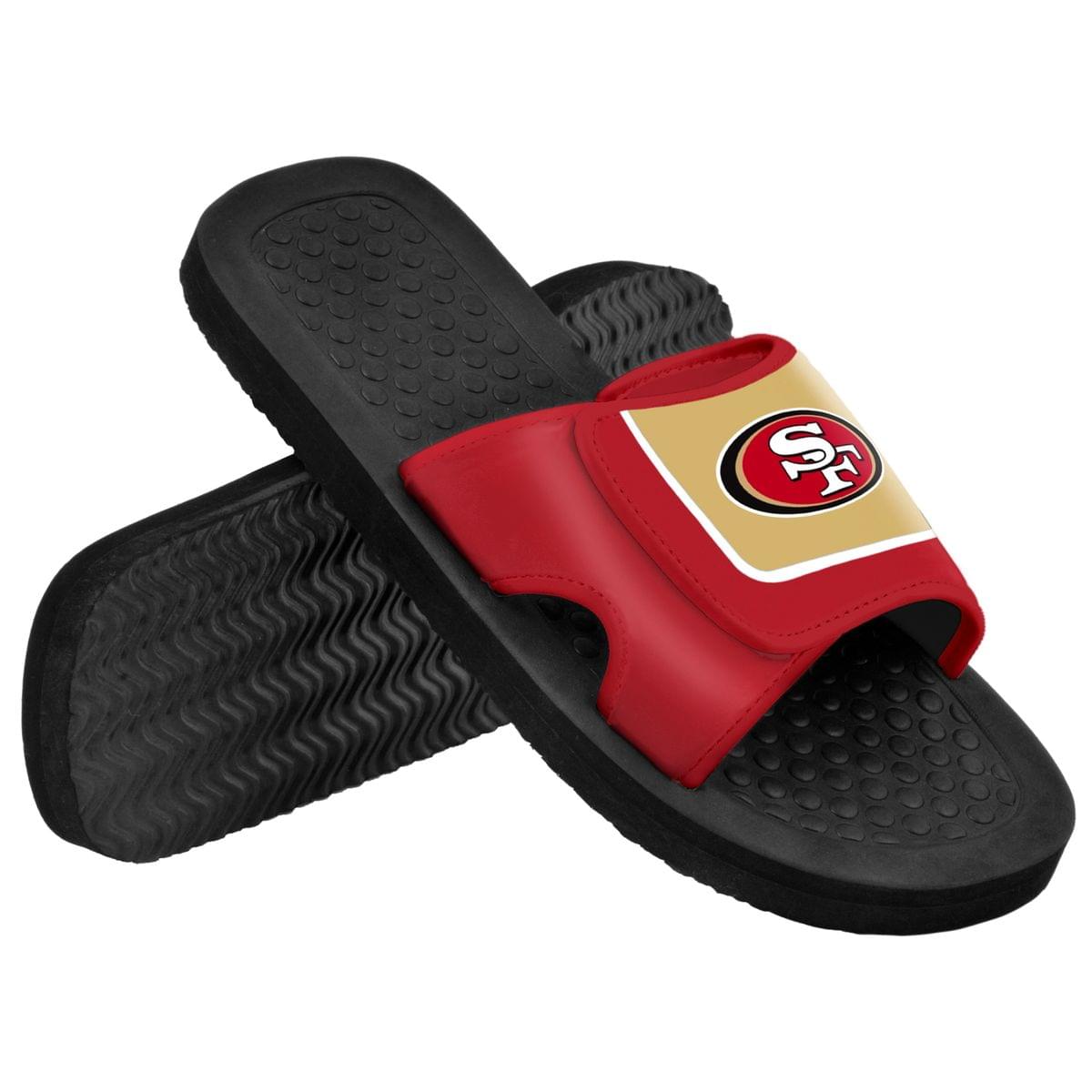 San Fransico 49ers NFL Men's Shower Slide Flip Flops