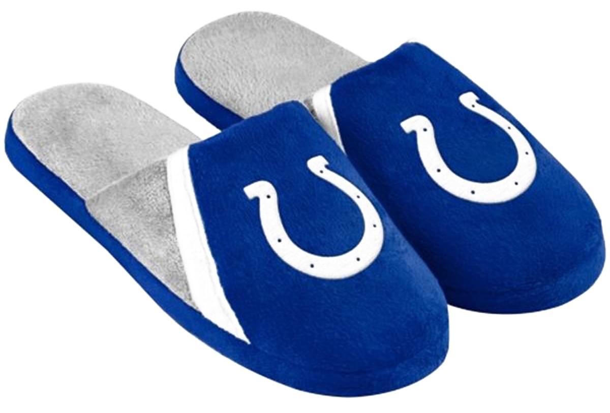 Indianapolis Colts NFL Swoop Logo Slide Slippers
