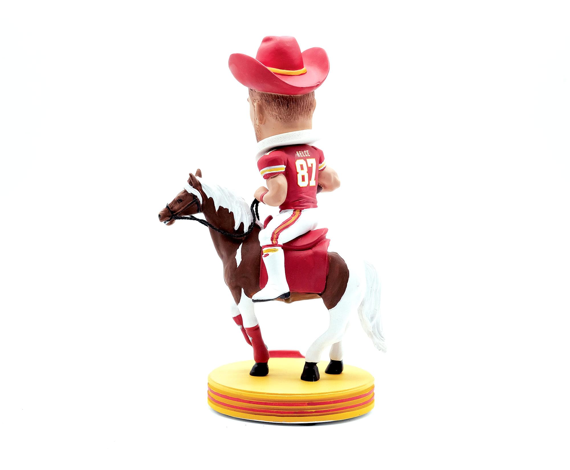 Kansas City Chiefs Travis Kelce Riding NFL Bobble