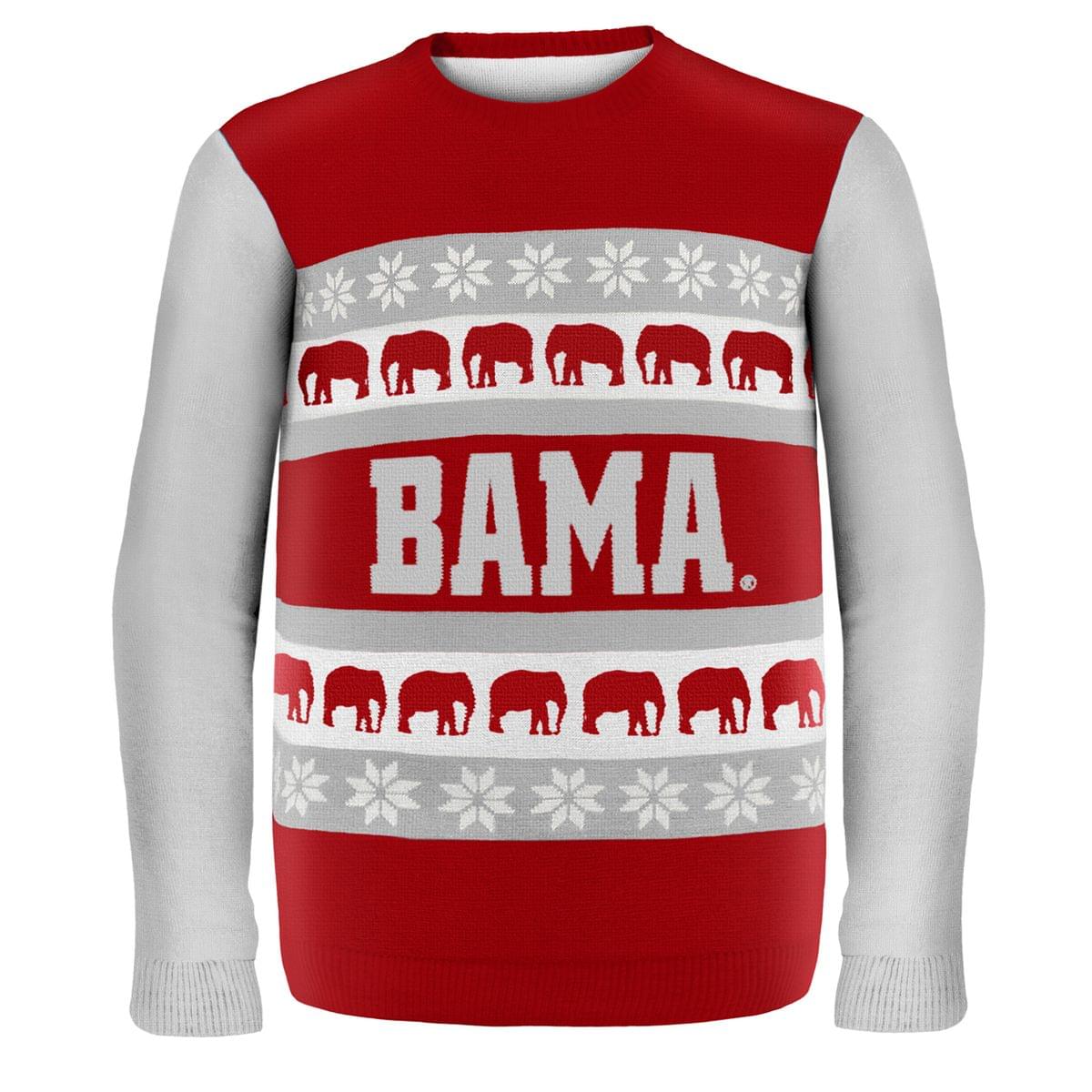 Alabama Wordmark NCAA Ugly Sweater