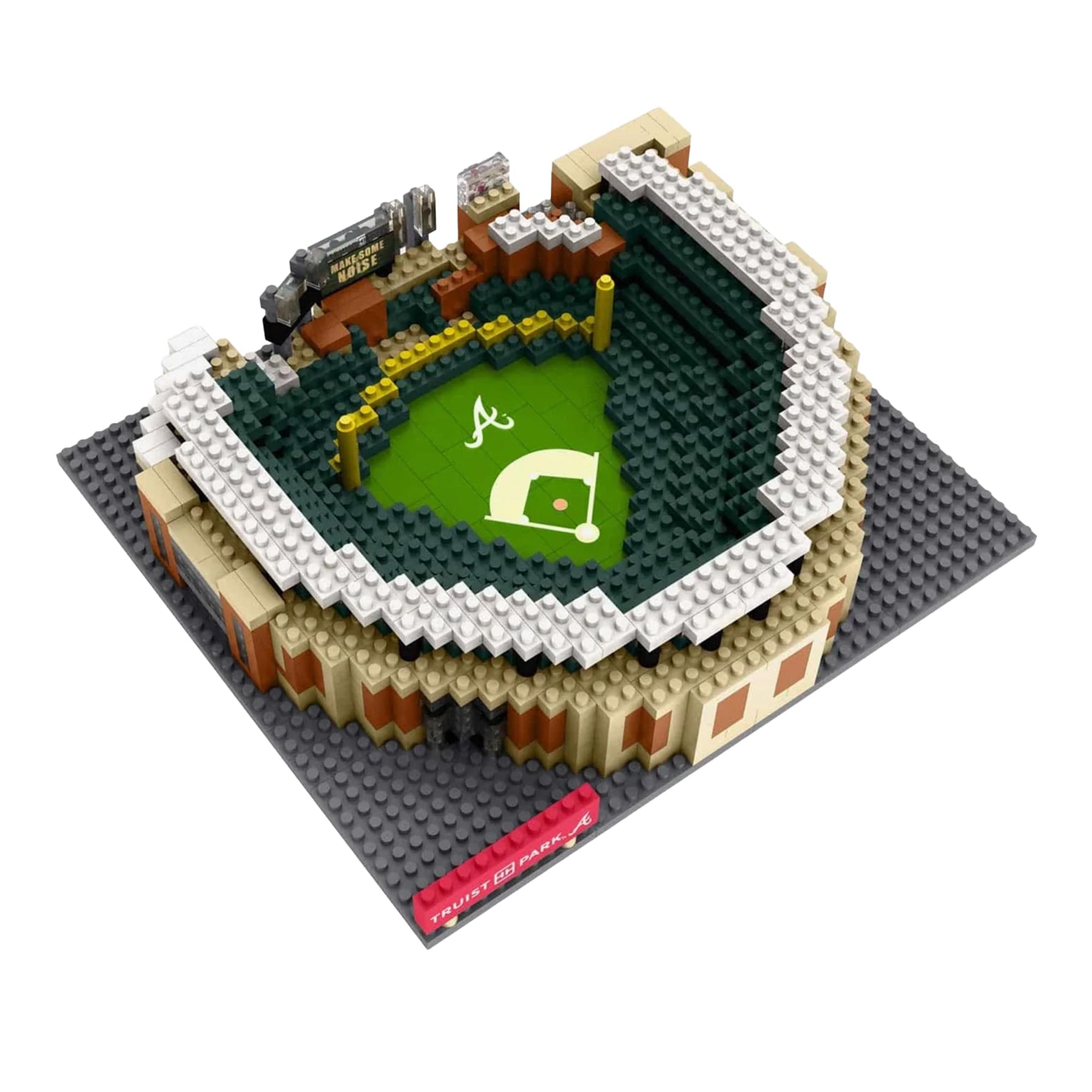 Atlanta Braves MLB Mini Brxlz Stadium 983-Piece Building Block Set