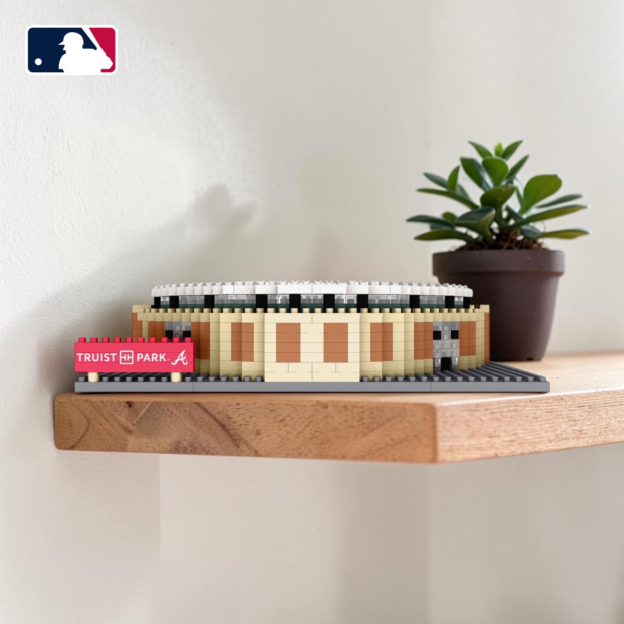 Atlanta Braves MLB Mini Brxlz Stadium 983-Piece Building Block Set