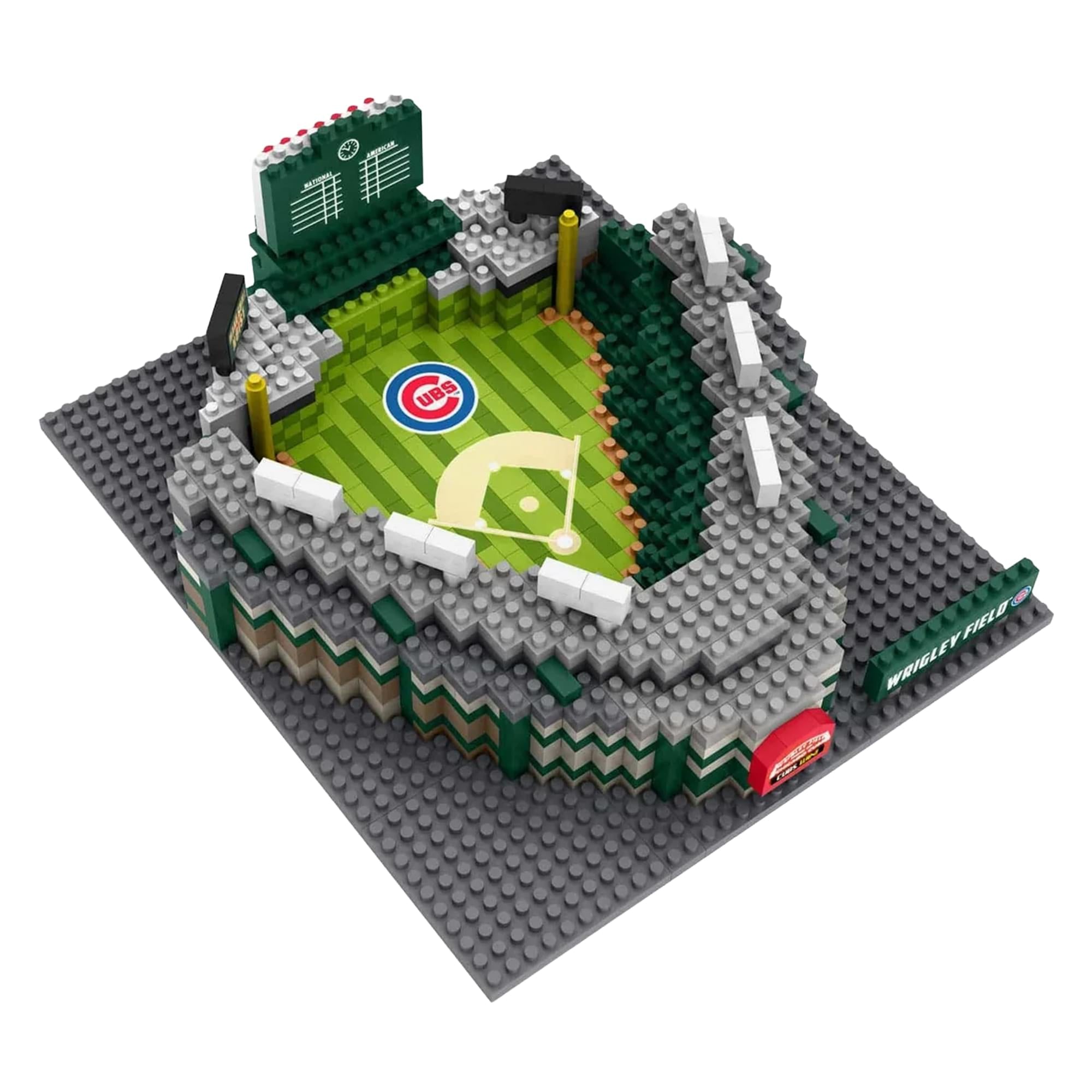 Chicago Cubs MLB Mini Brxlz Stadium 943-Piece Building Block Set