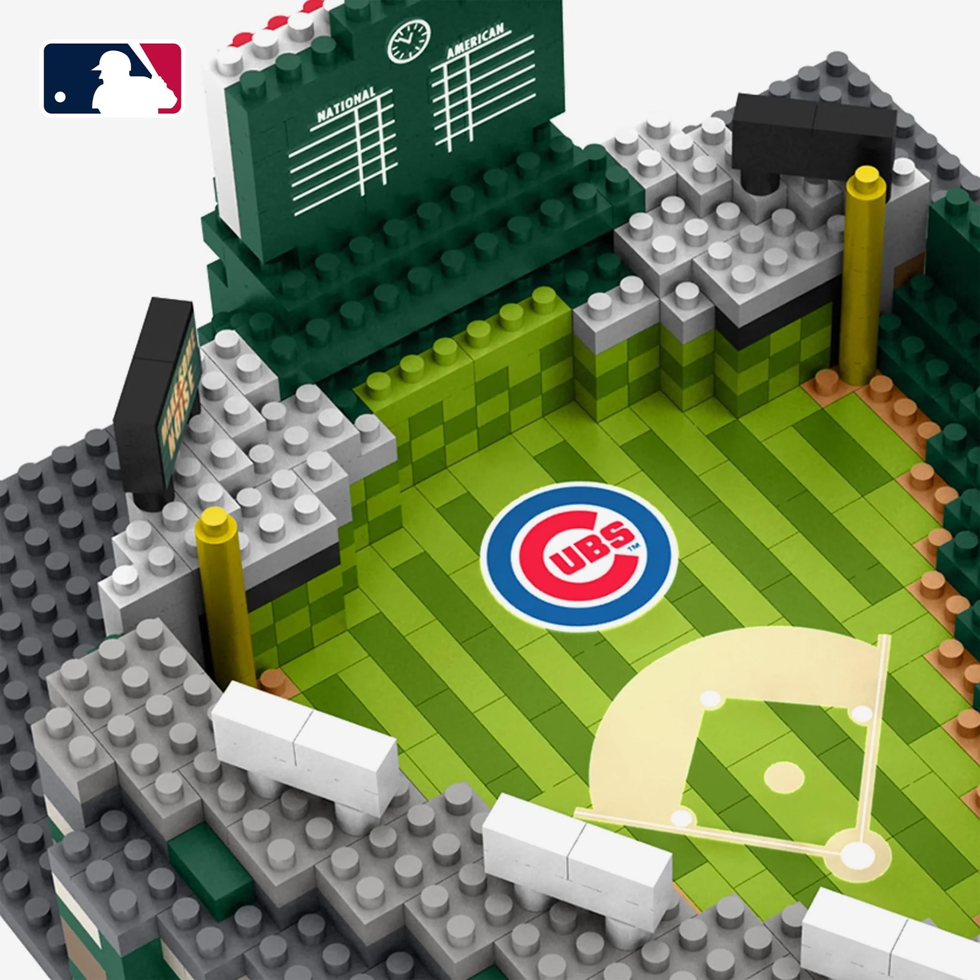 Chicago Cubs MLB Mini Brxlz Stadium 943-Piece Building Block Set