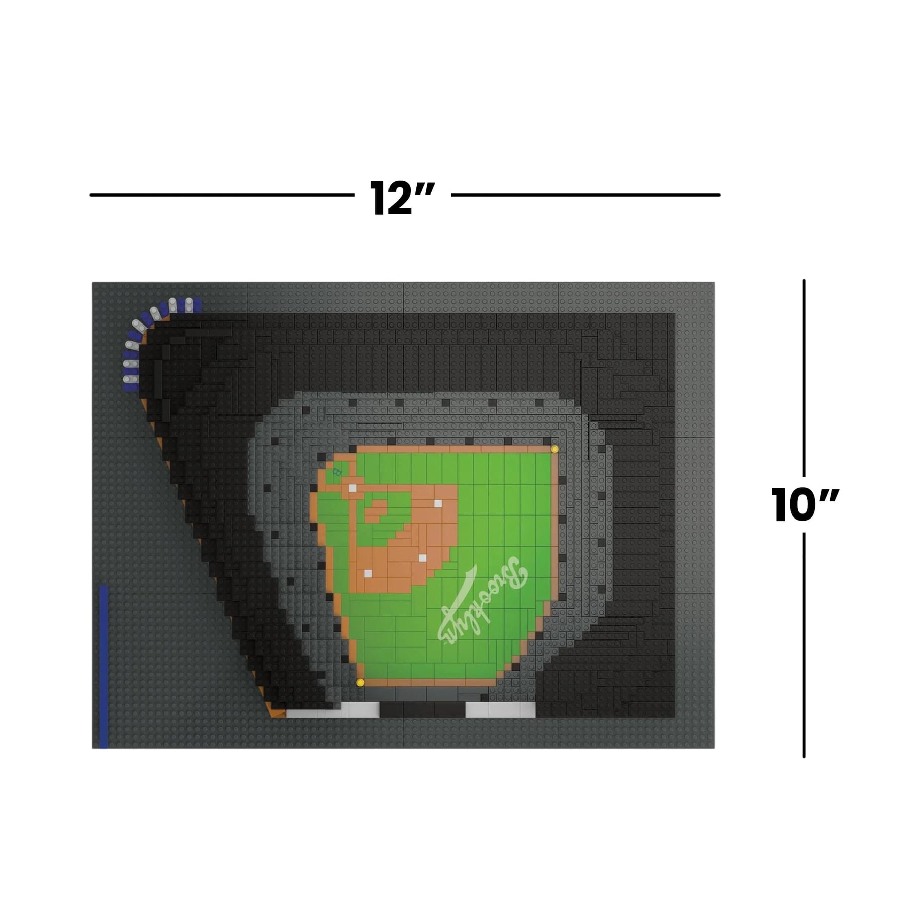LA Dodgers MLB BRXLZ Stadium 3045-Piece Building Block Set