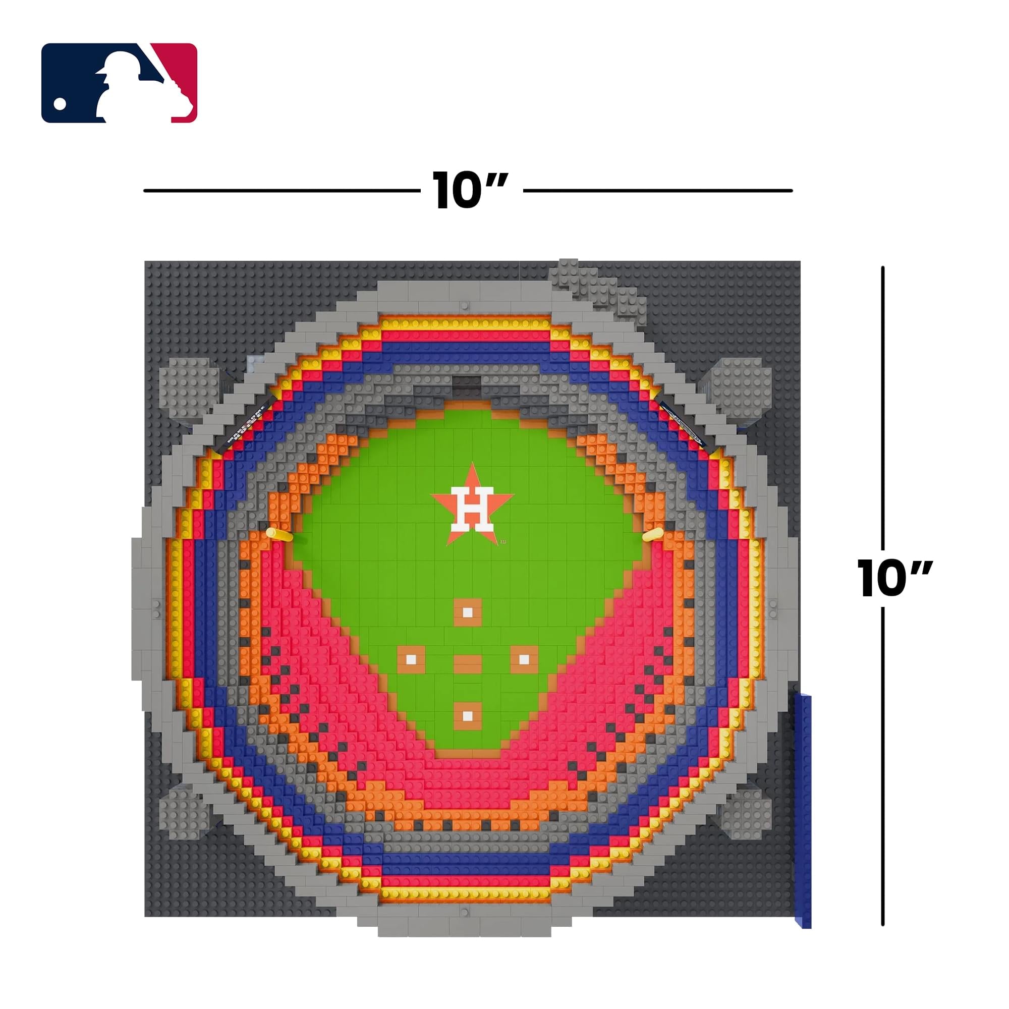 Houston Astros MLB BRXLZ Stadium 4119-Piece Building Block Set