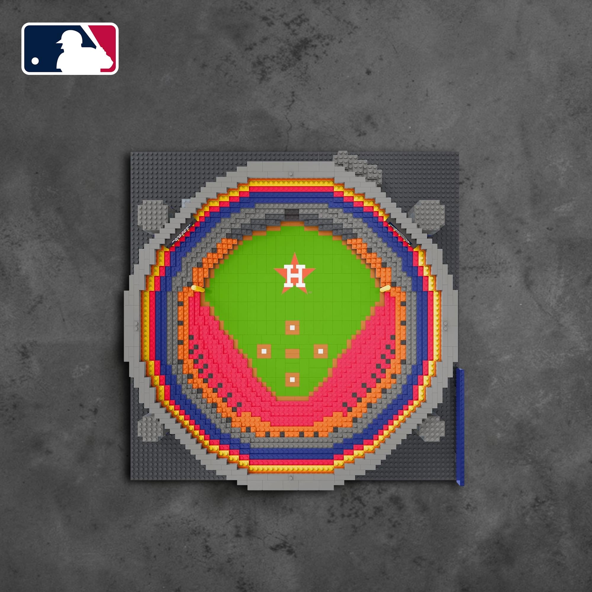 Houston Astros MLB BRXLZ Stadium 4119-Piece Building Block Set