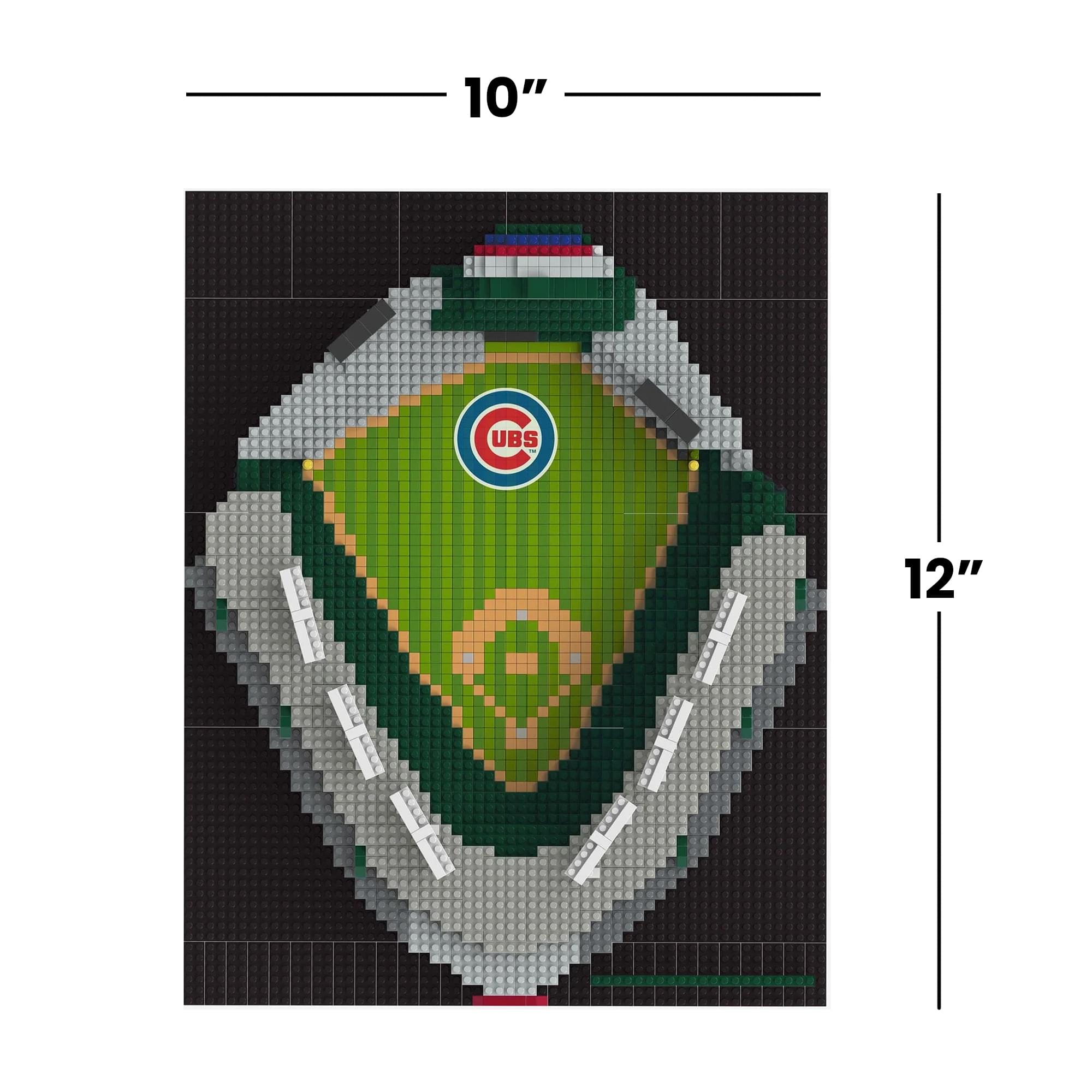 Chicago Cubs MLB BRXLZ Stadium 3980-Piece Building Block Set