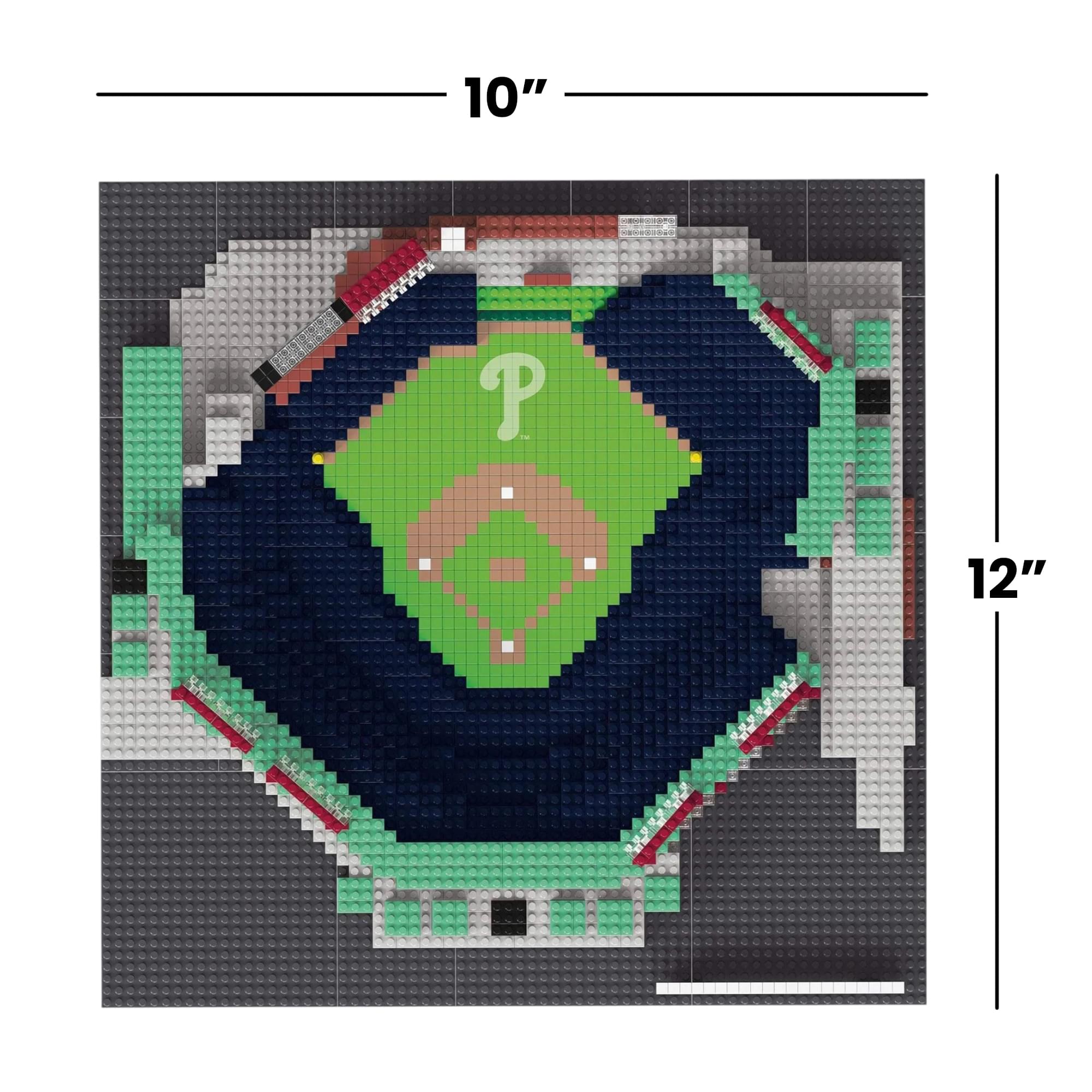 Philadelphia Phillies MLB BRXLZ Stadium 4480-Piece Building Block Set