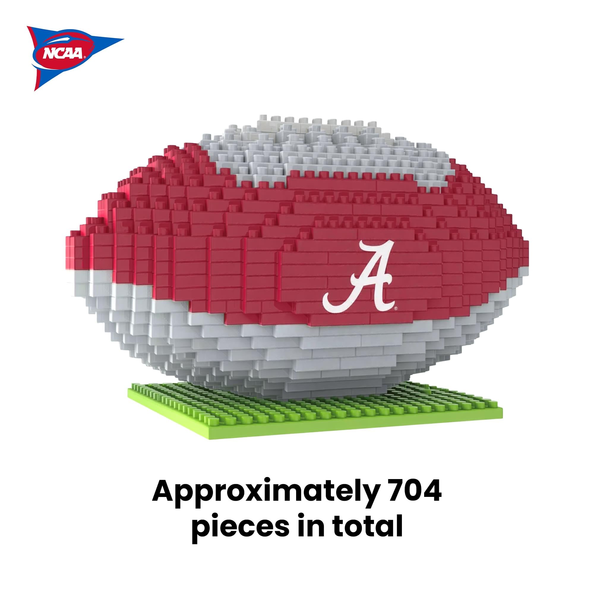 Alabama Crimson Tide NCAA Brxlz Football 704-Piece Building Block Set